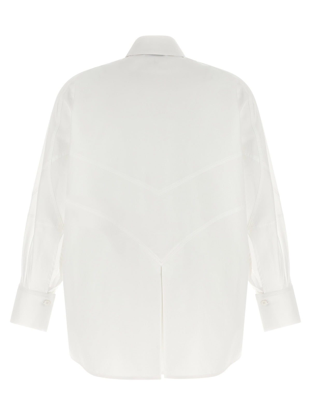 The Attico Shaped Hem Shirt
