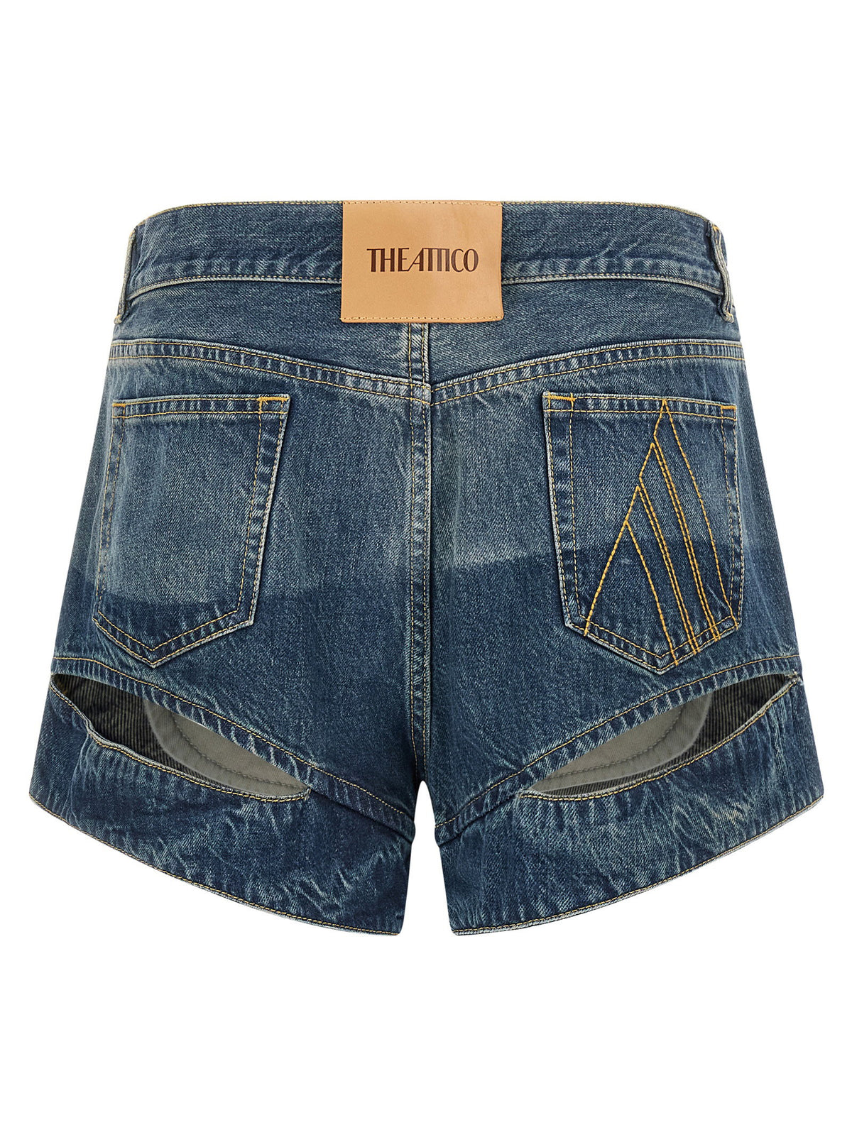 The Attico Cut-out Shorts