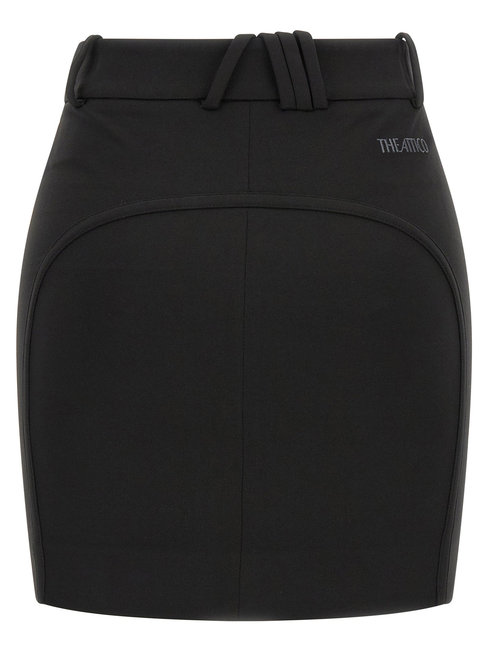 The Attico Metal Plate Skirt