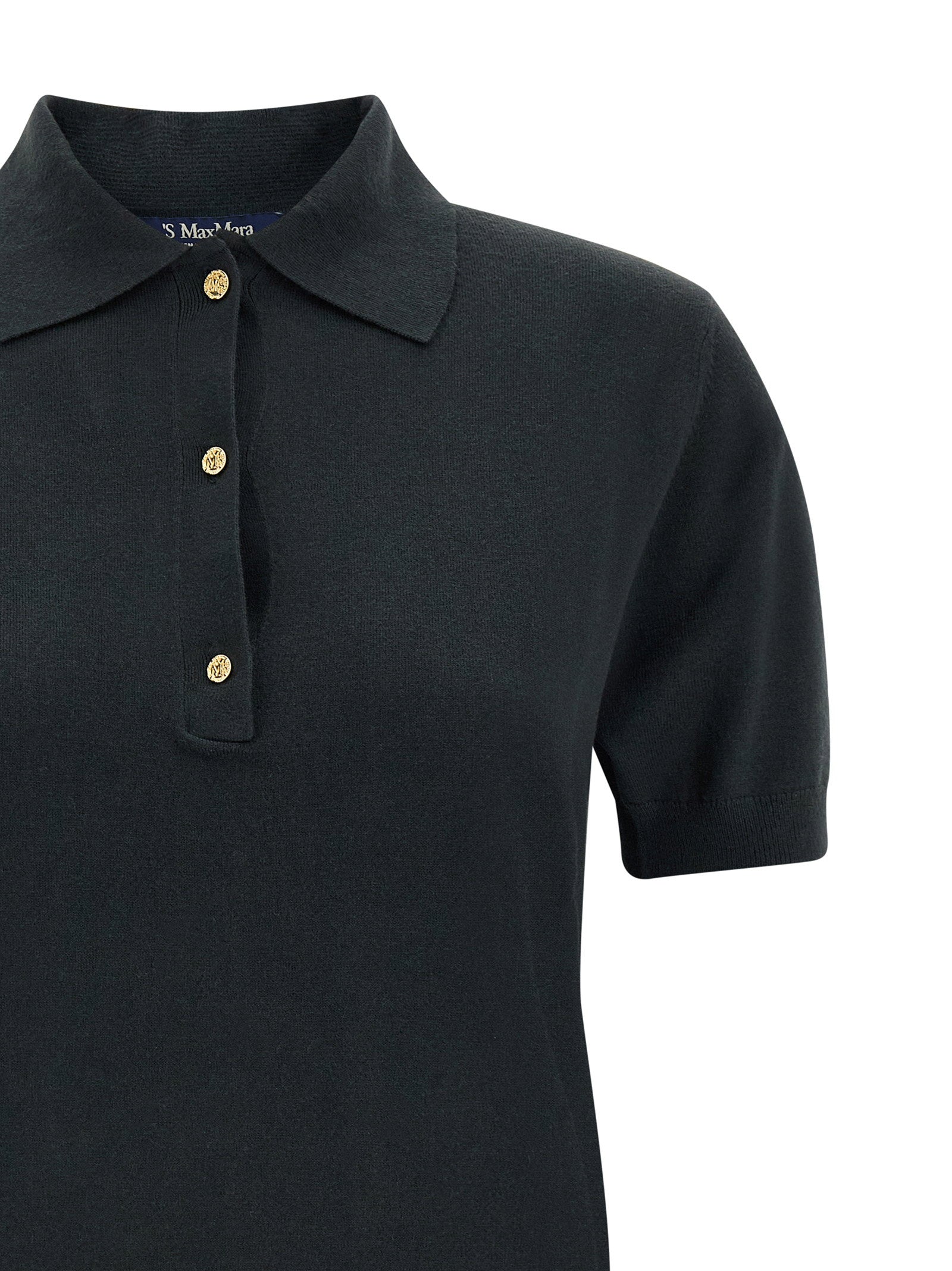 Max Mara 'S Pomposa Knit Polo Shirt