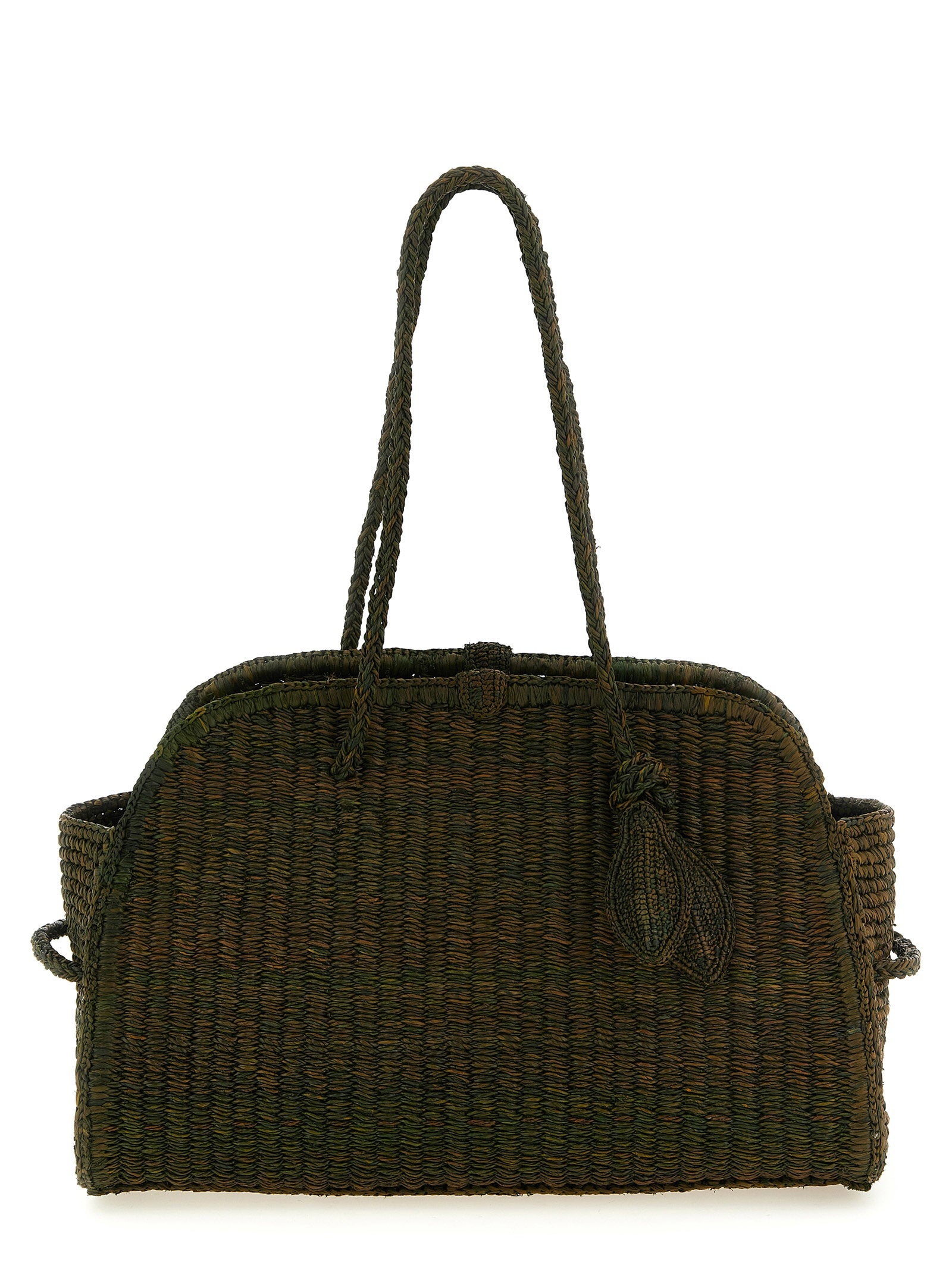 Jacquemus Le Turismo Raphia Shopping Bag