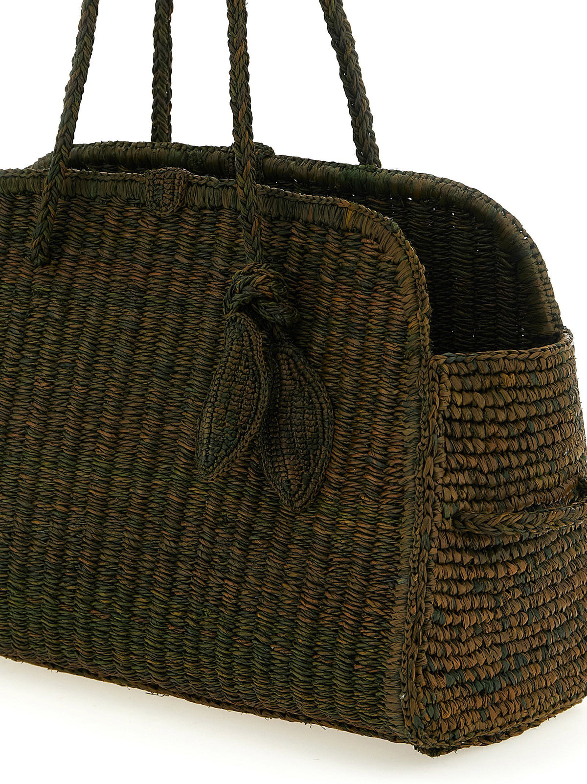 Jacquemus Le Turismo Raphia Shopping Bag