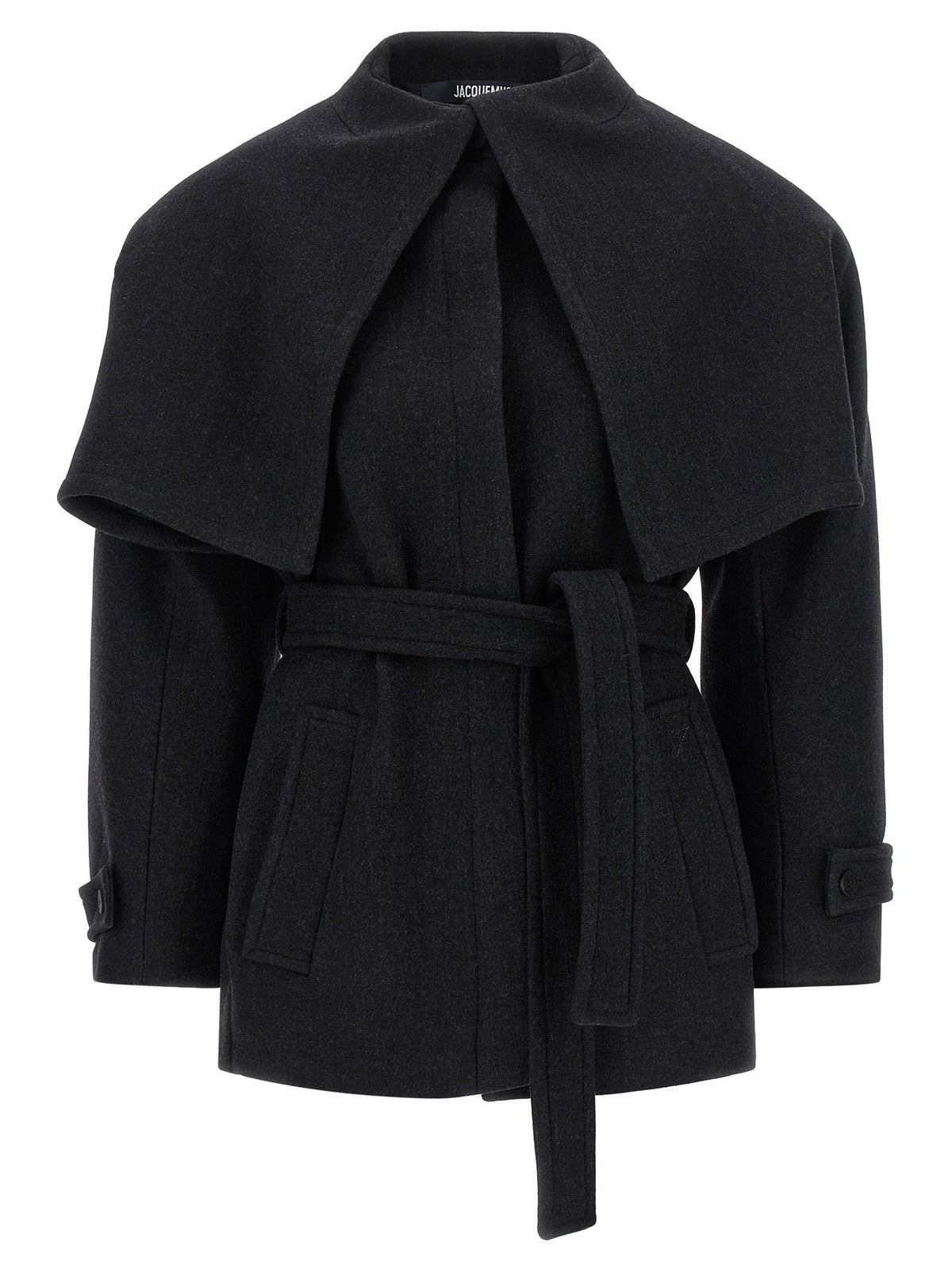 Jacquemus Black Le Caban Boléro Coat