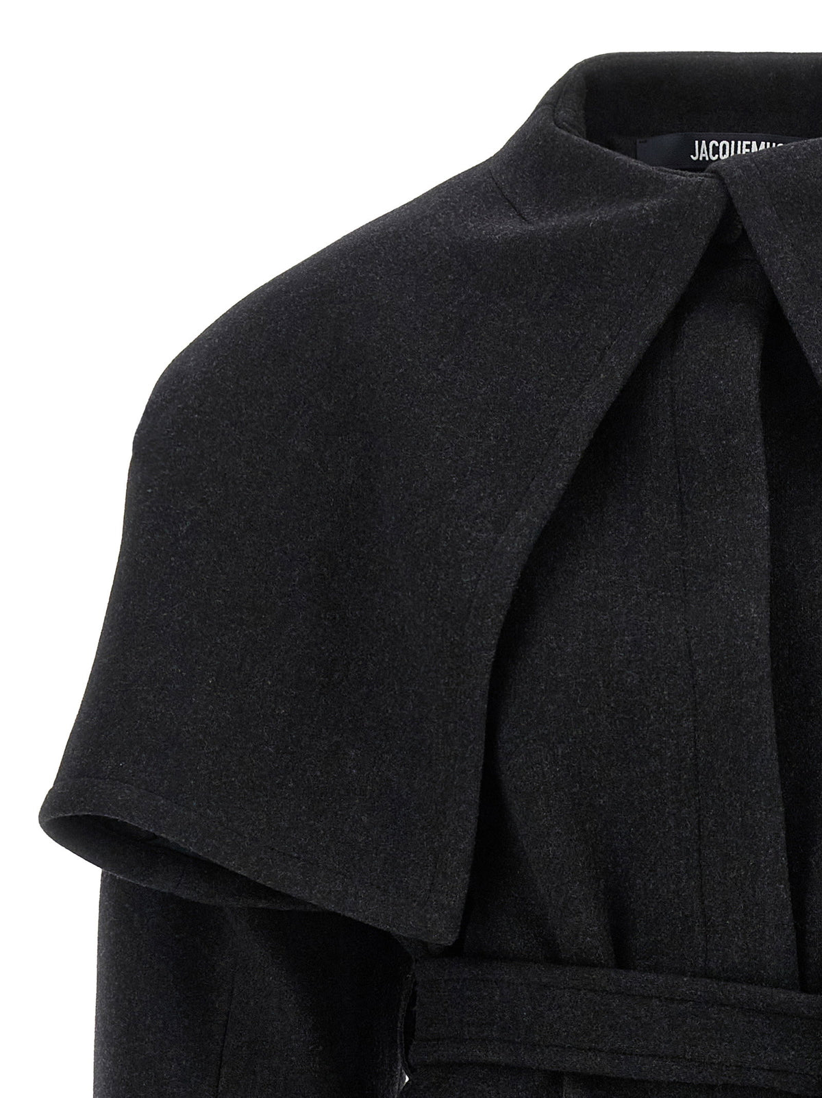 Jacquemus Black Le Caban Boléro Coat