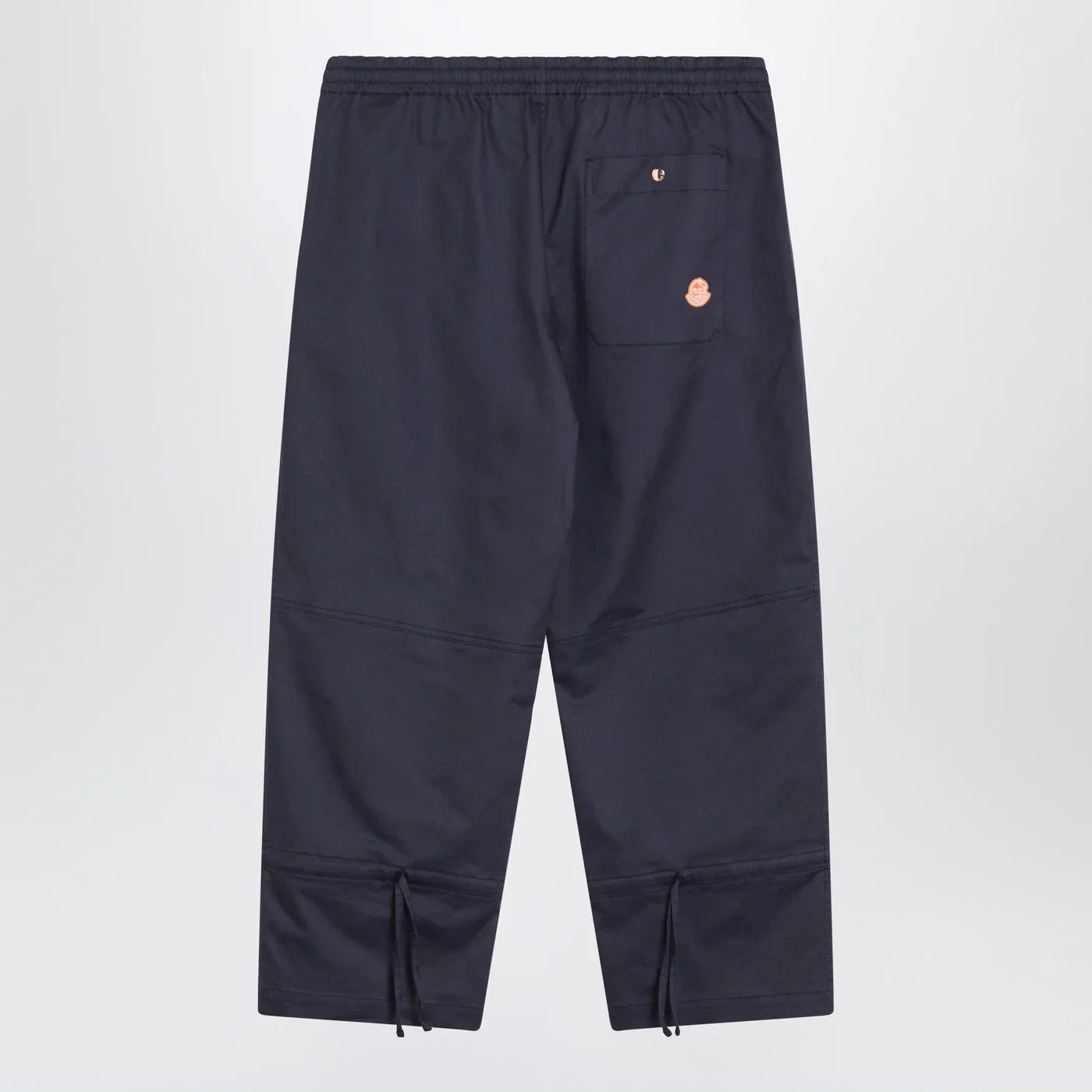 Moncler Genius Blue trousers in cotton gabardine