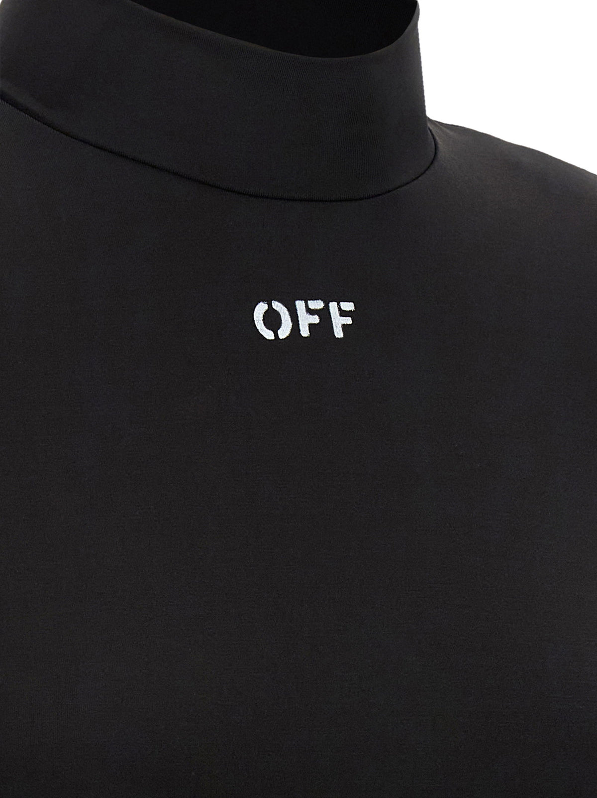 Off White Off Stamp Crop Top