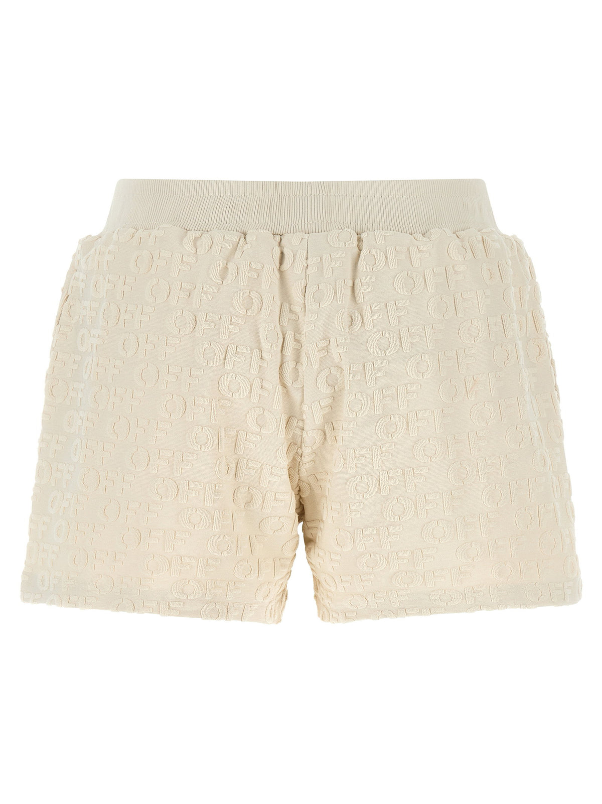 Off White Terry Shorts