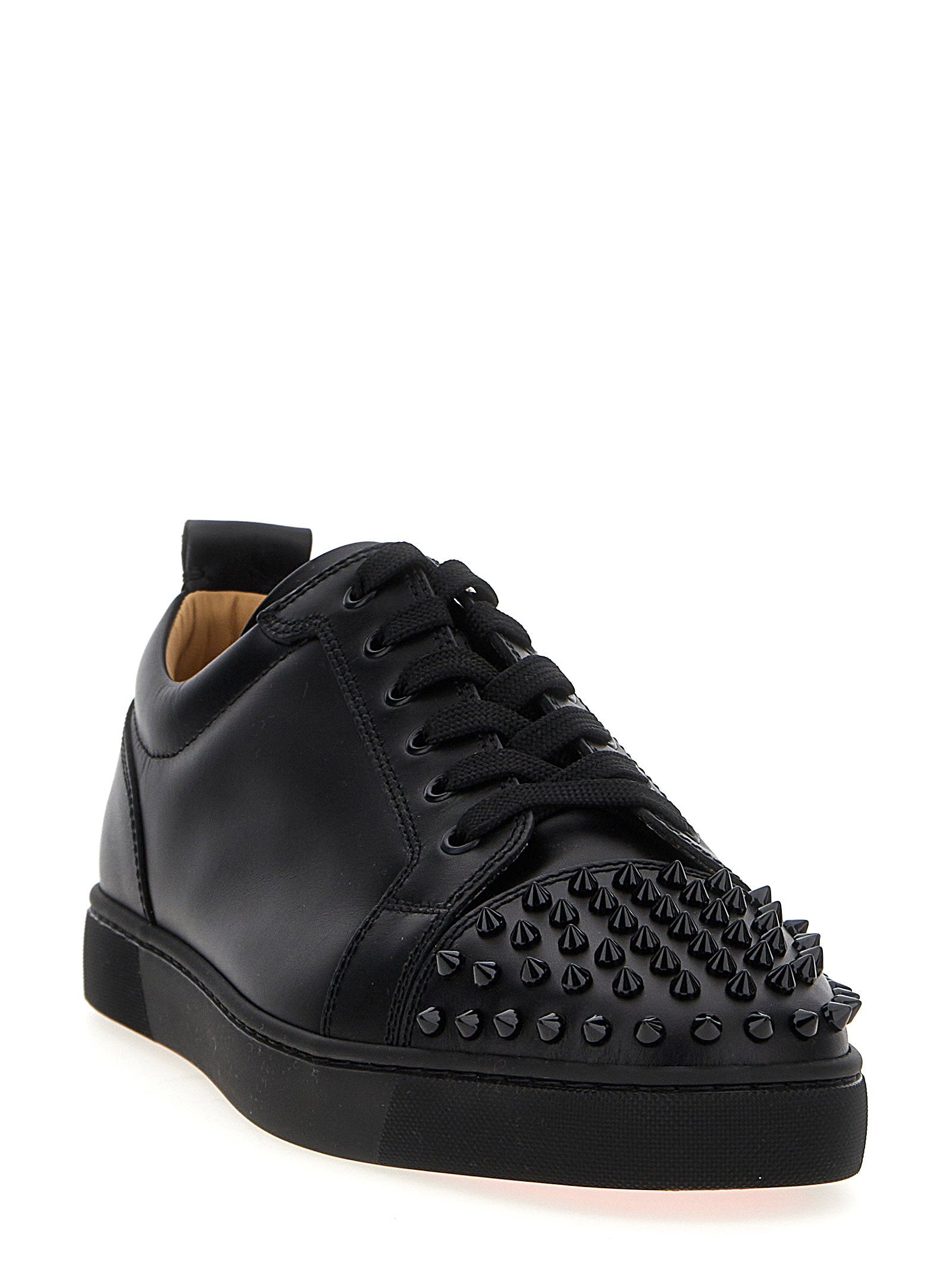 Christian Louboutin Louis Junior Spikes Flat Sneakers