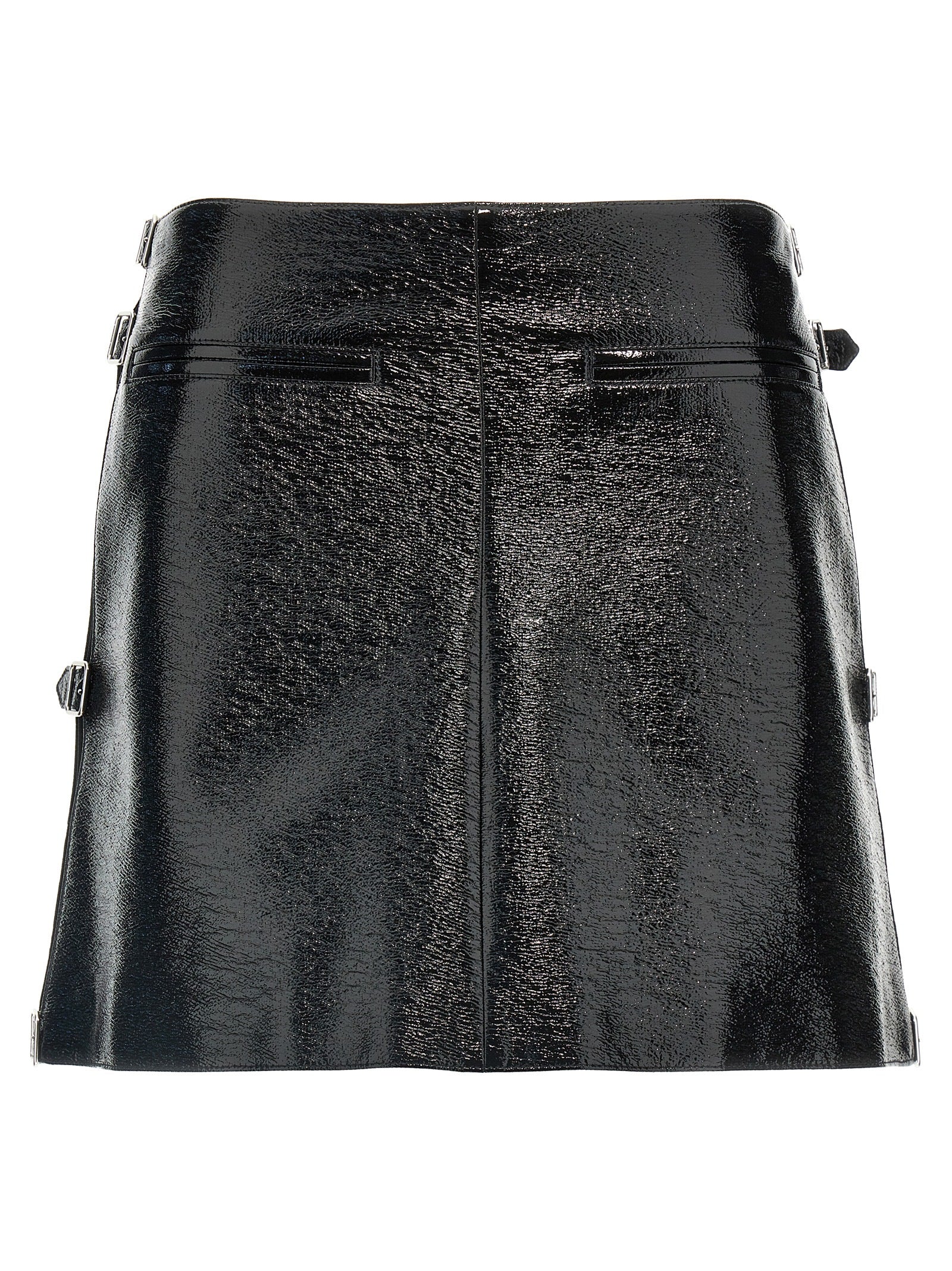 Courreges Mini Multi Sangle Vinyl Skirt