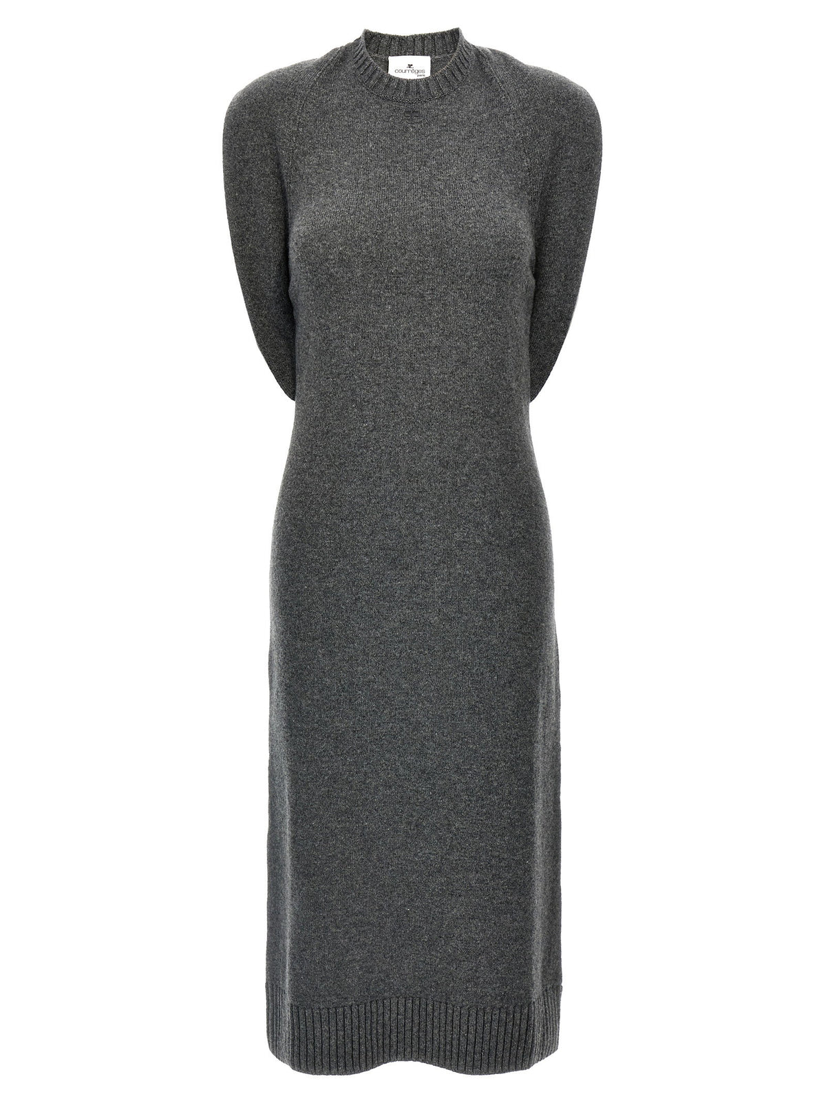 Courreges Over The Shoulder Drapè Dress