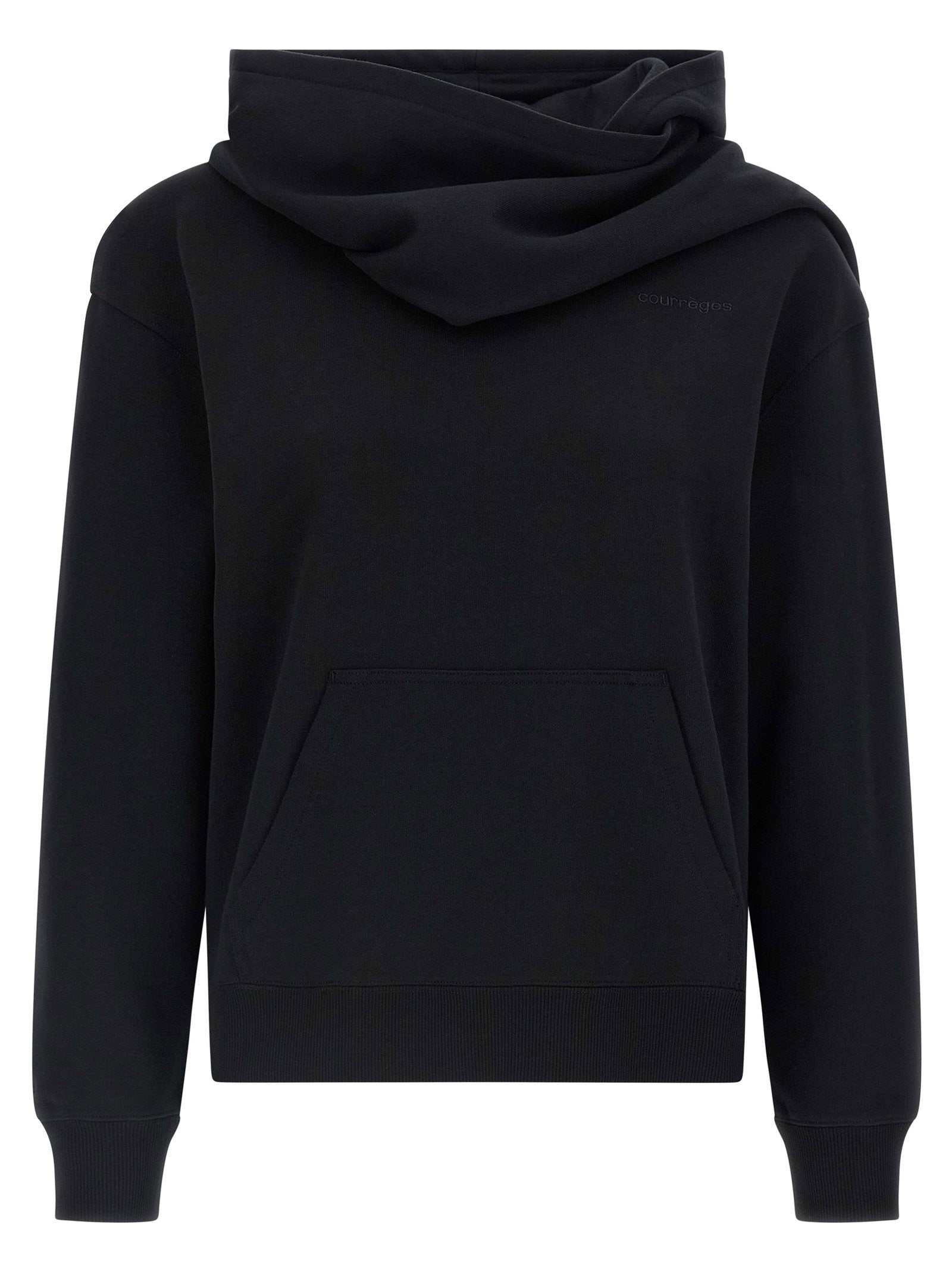 Courreges Hoodie And Scarf