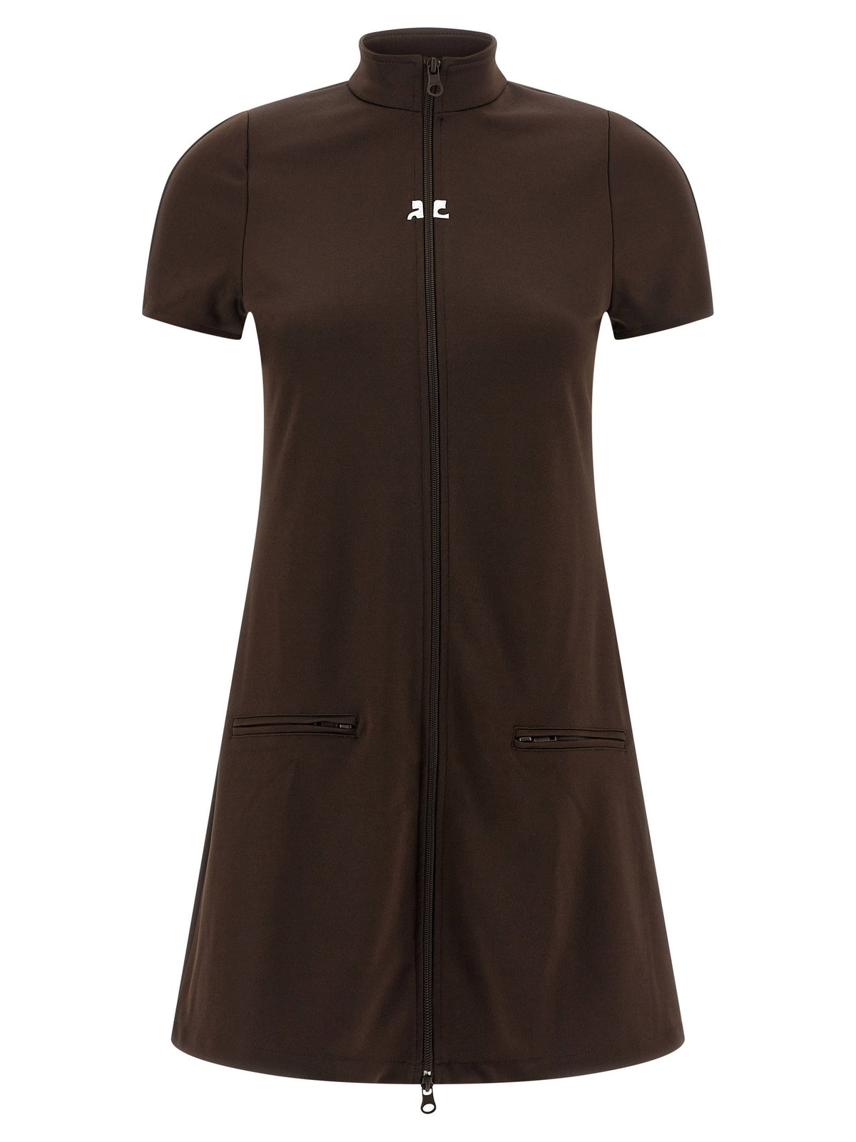 Courreges Interlock Tracksuit Mini Dress