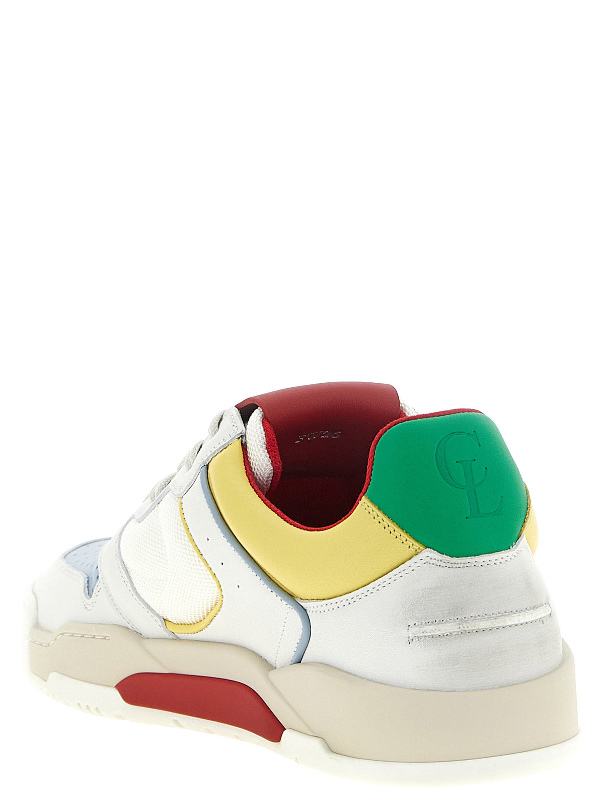 Christian Louboutin Multicolor Bsktball 1 Retro Sneakers