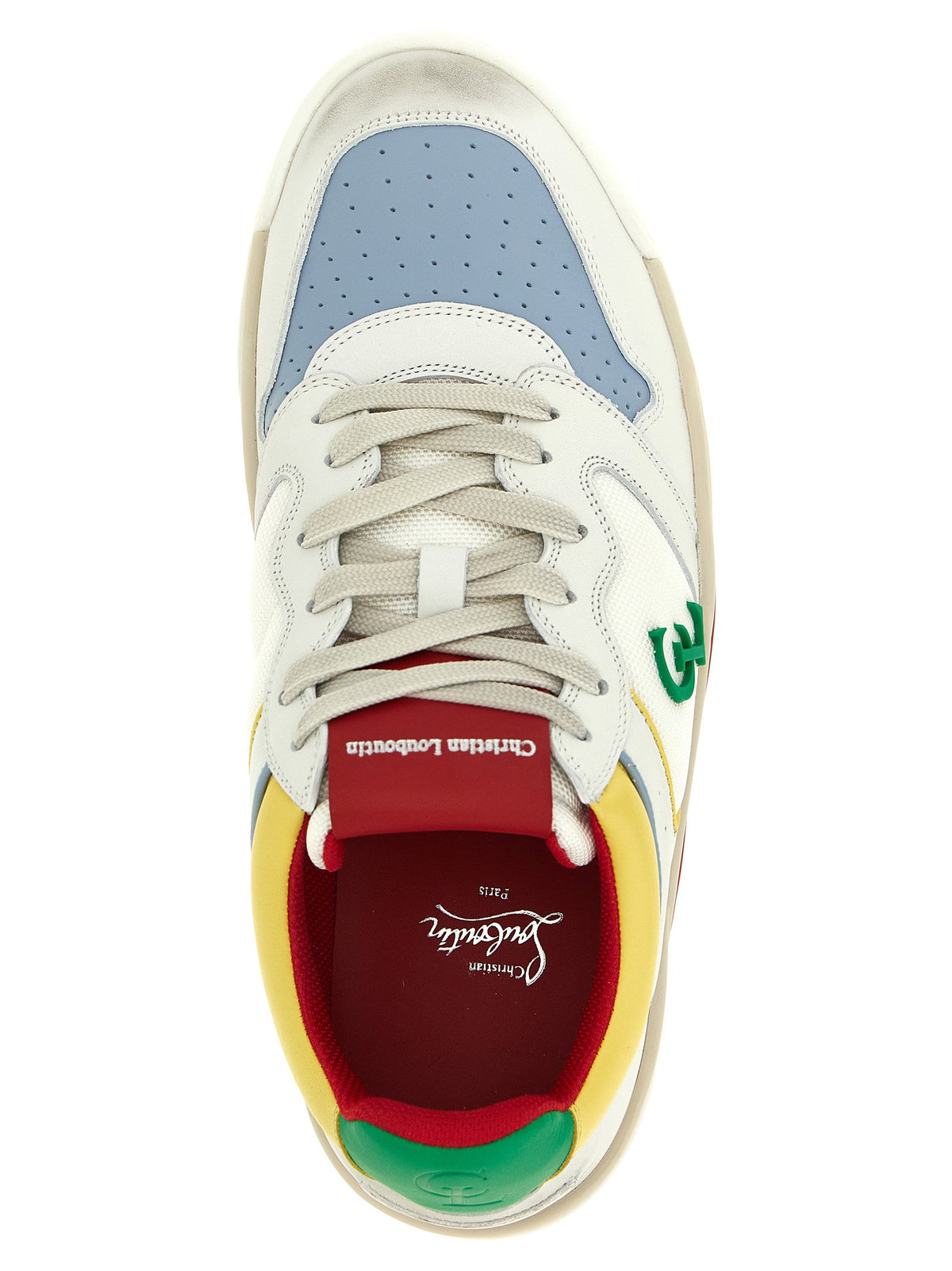 Christian Louboutin Multicolor Bsktball 1 Retro Sneakers
