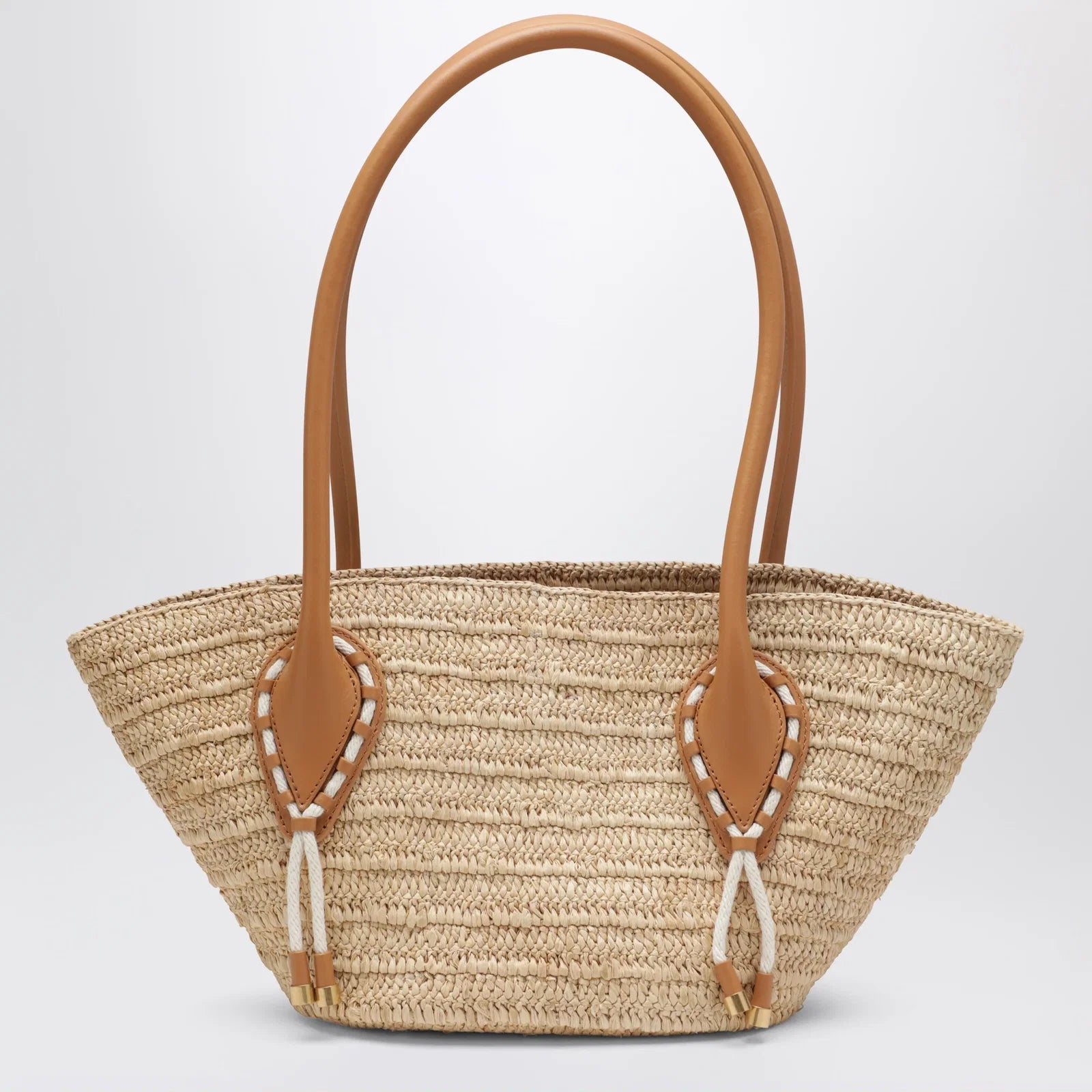 Christian Louboutin Venus mini tote bag in rafia