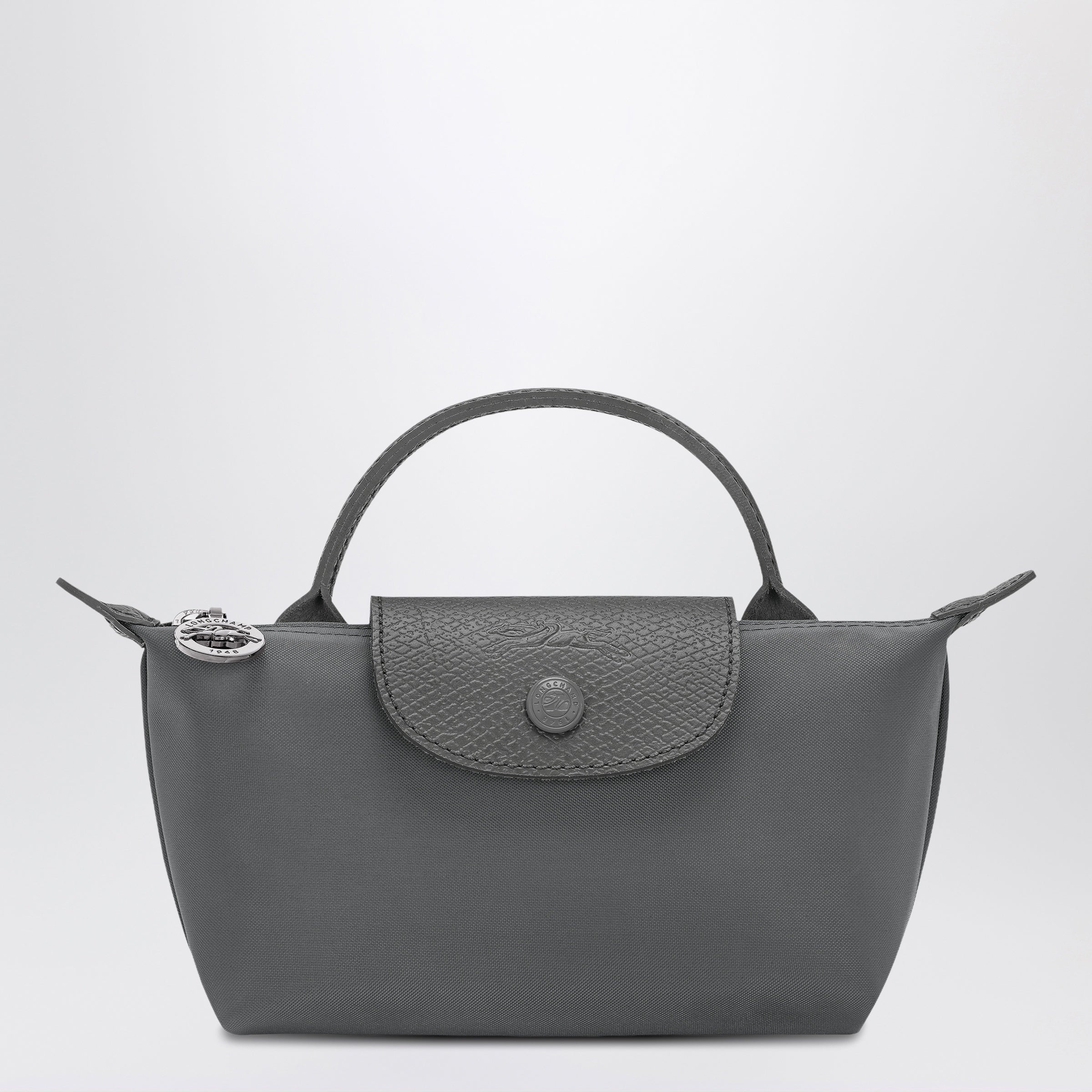 Longchamp Anthracite grey pochette Le Pliage One