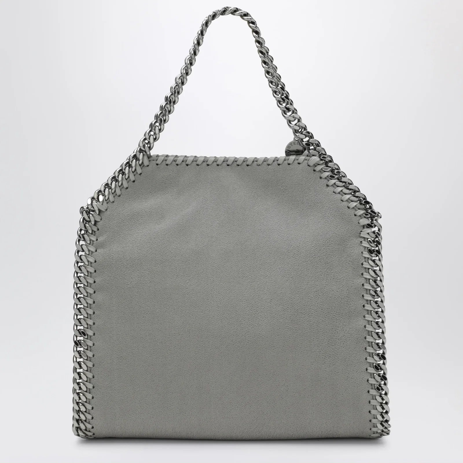 Stella McCartney Mini Falabella tote bag in light grey