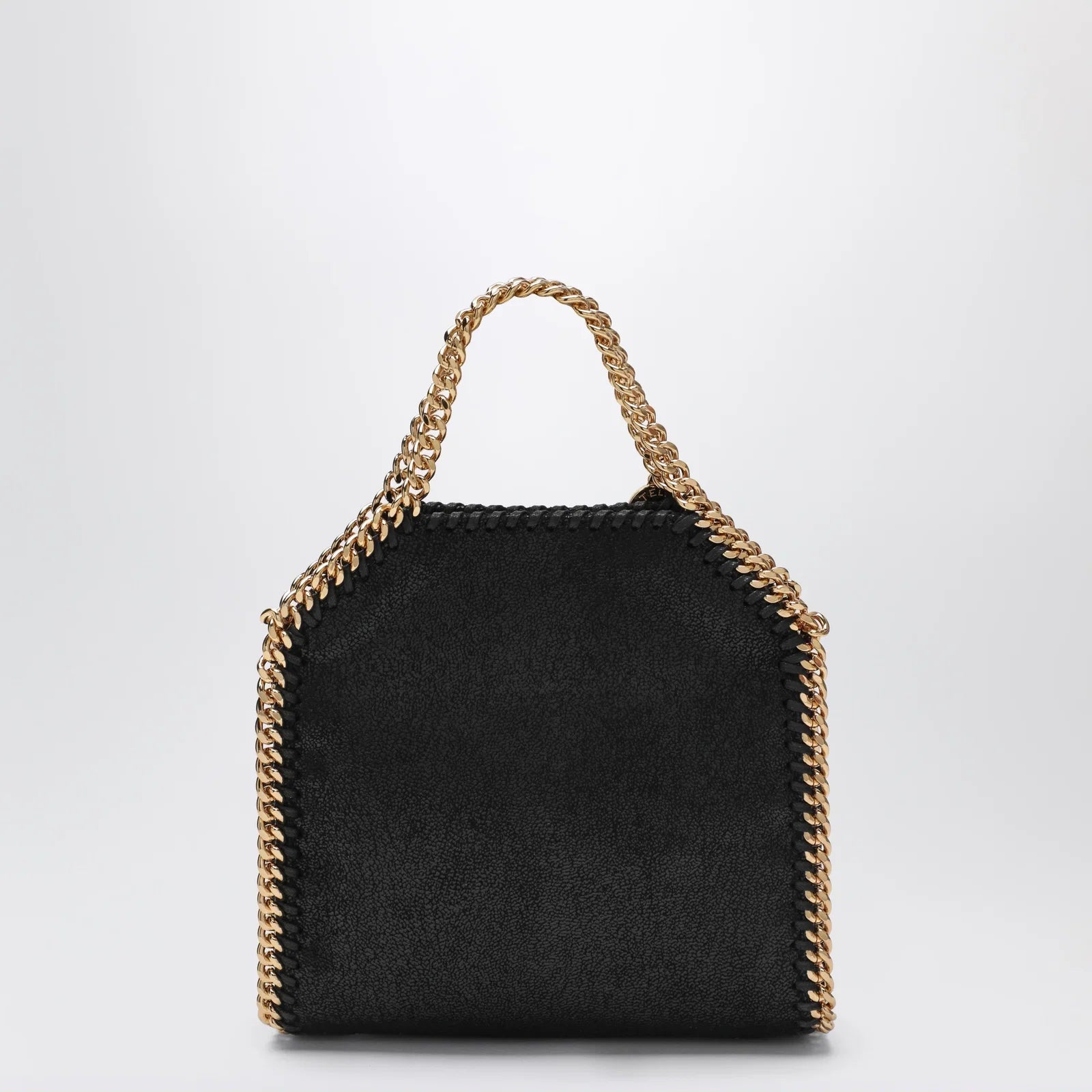 Stella McCartney Black Falabella Tote bag micro