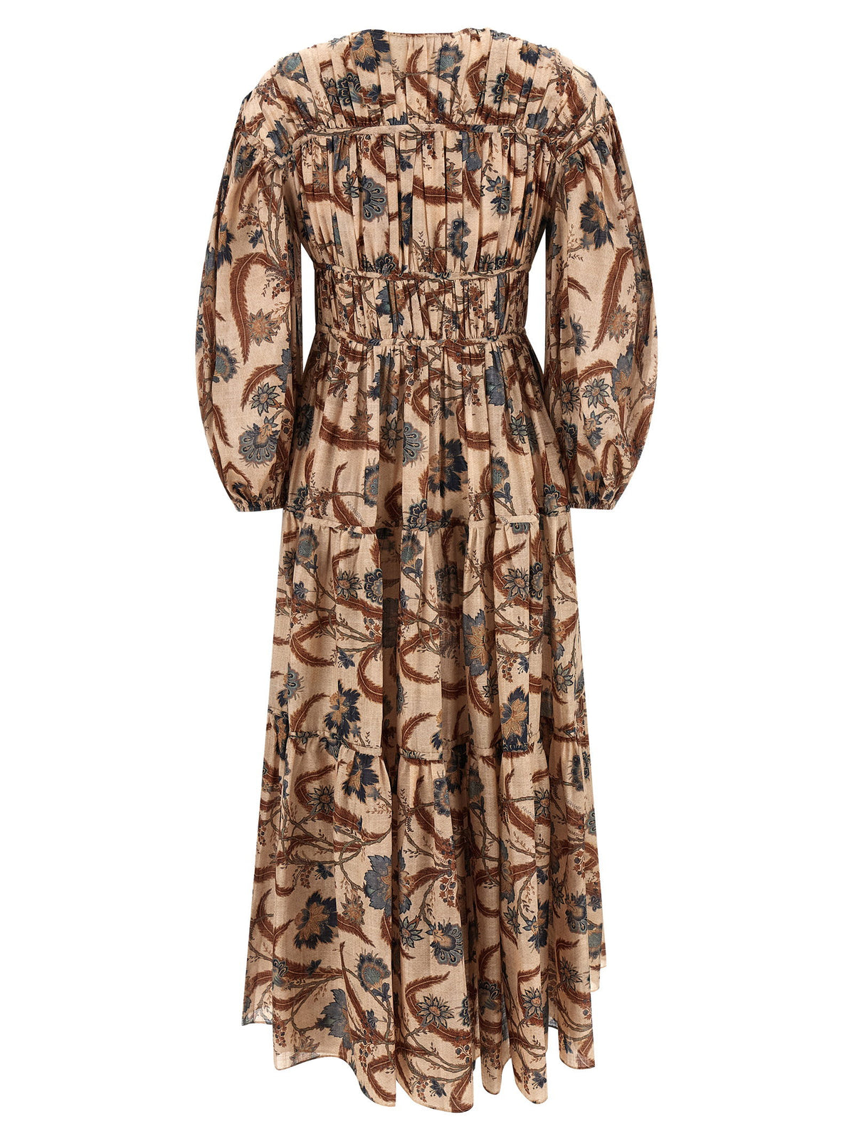 Zimmermann Ascension Tie Billow Maxi Dress