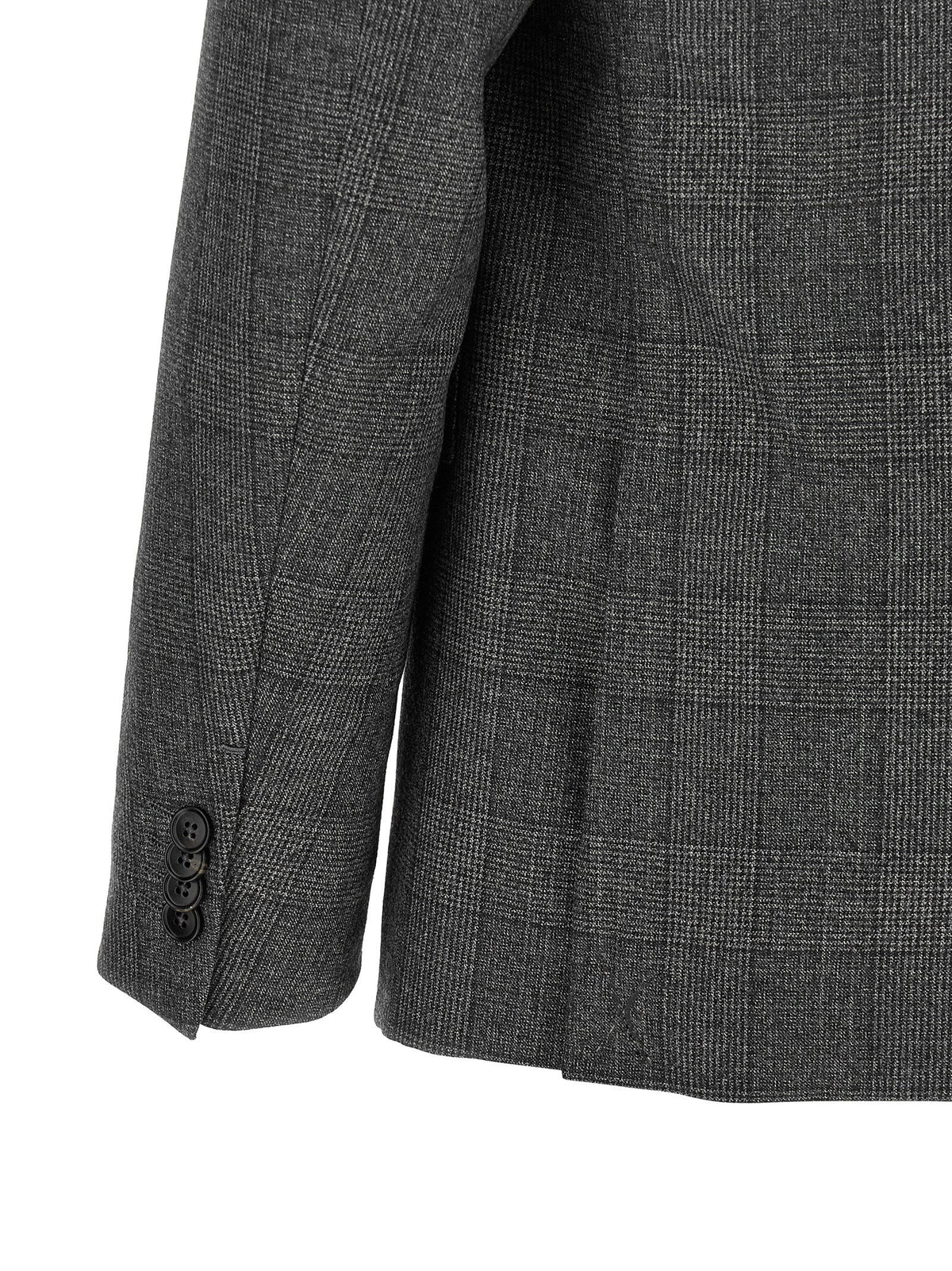 Zegna Square Flannel Dress