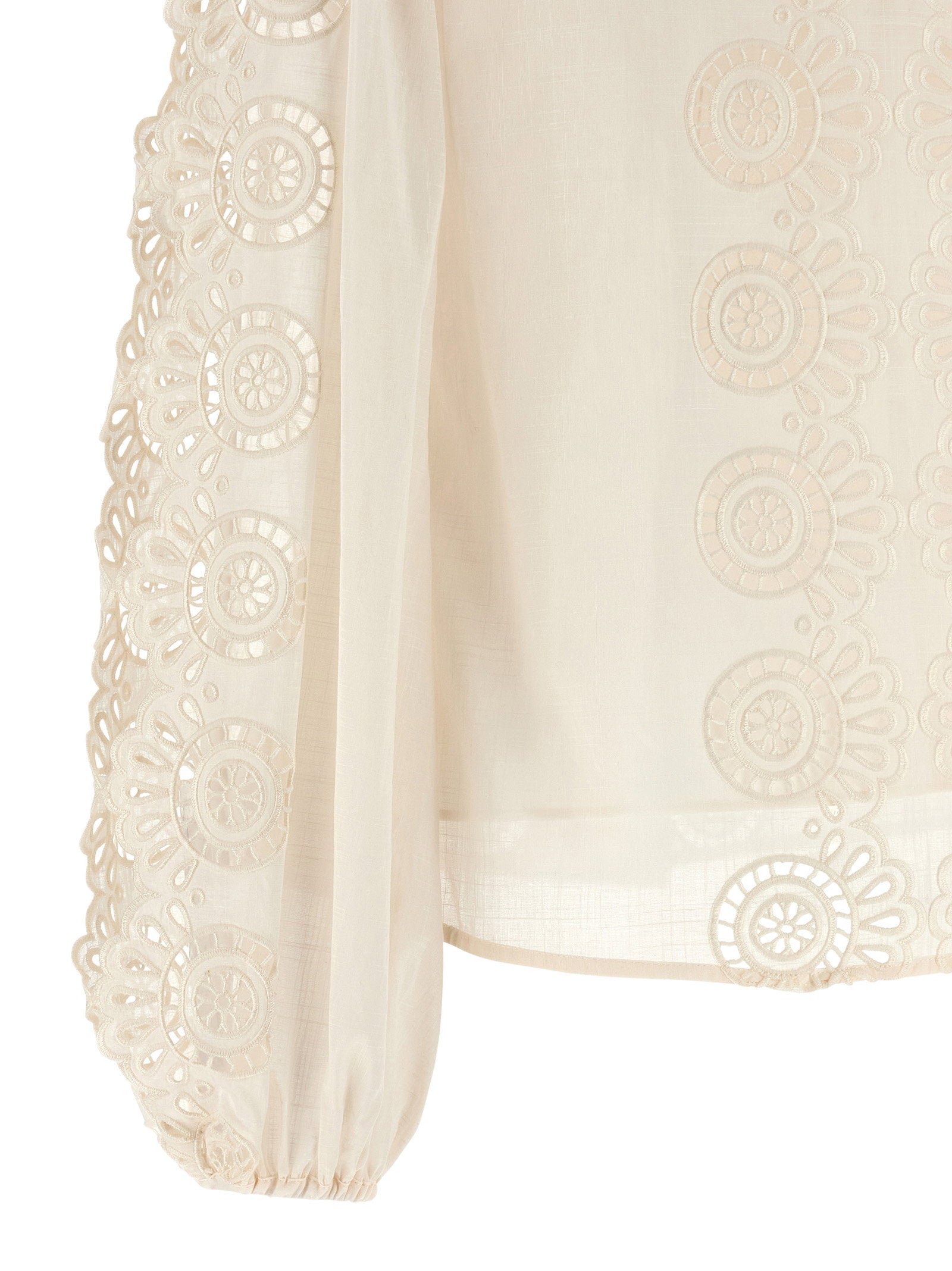 Zimmermann Lucky Embroidered Blouse