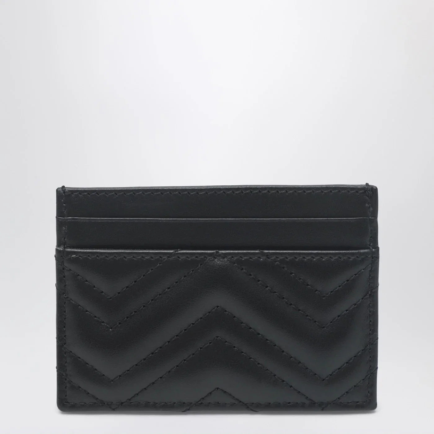 GUCCI GG Marmont card holder black/gold