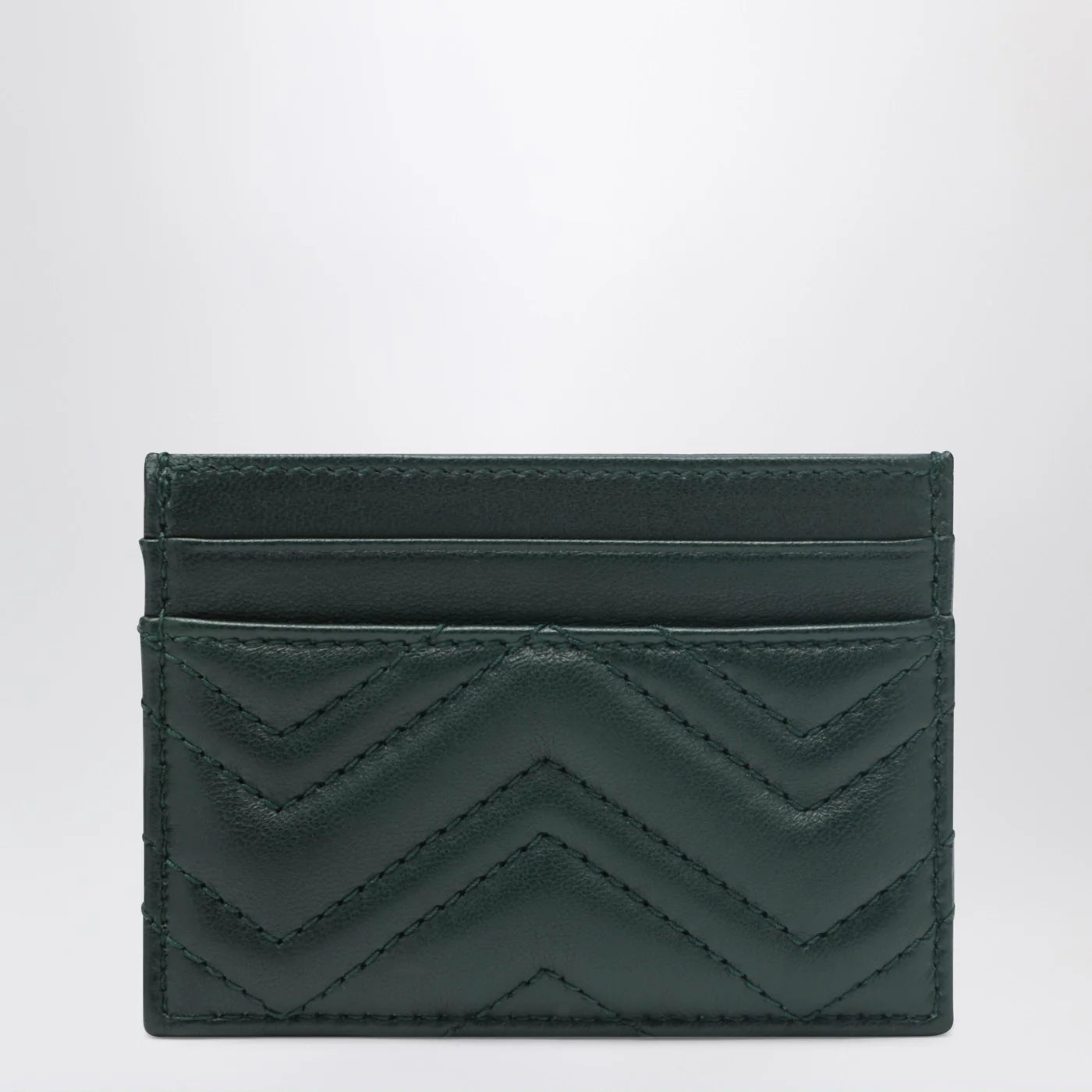GUCCI Black GG Marmont card holder