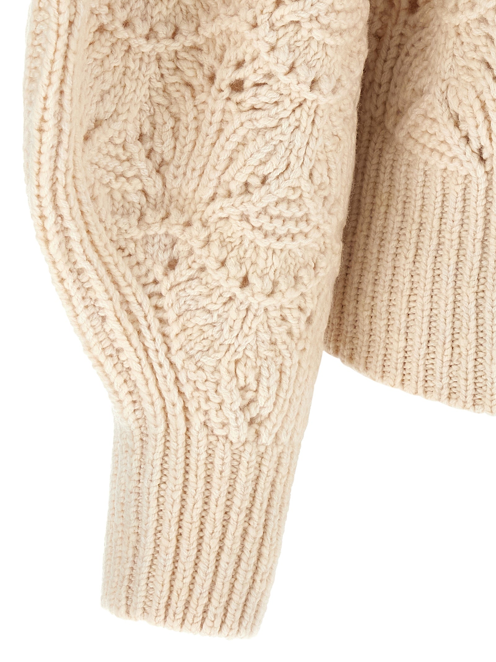Zimmermann Hypnotic Cable Knit Sweater