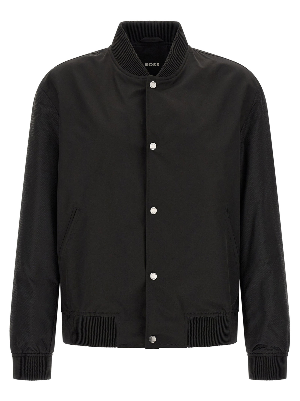 Hugo Boss Monogram Sleeve Bomber Jacket