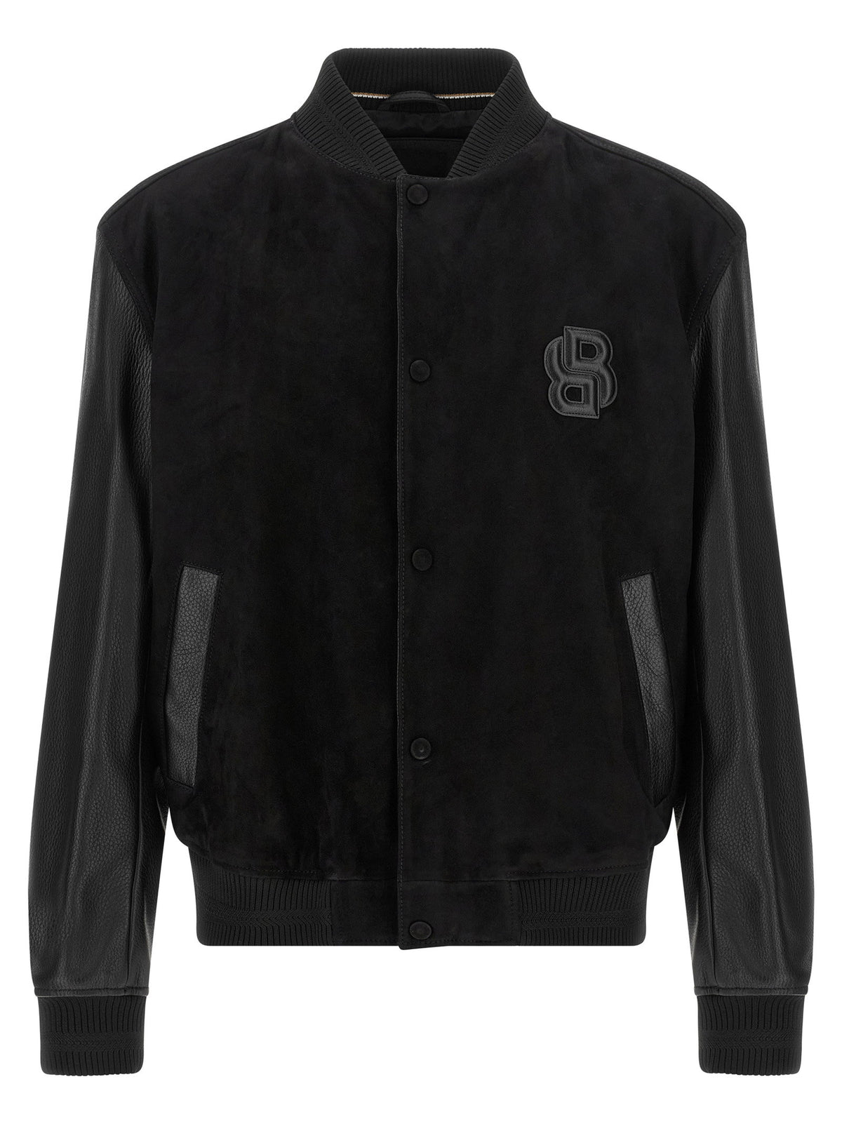 Hugo Boss Leather Bomber Jacket