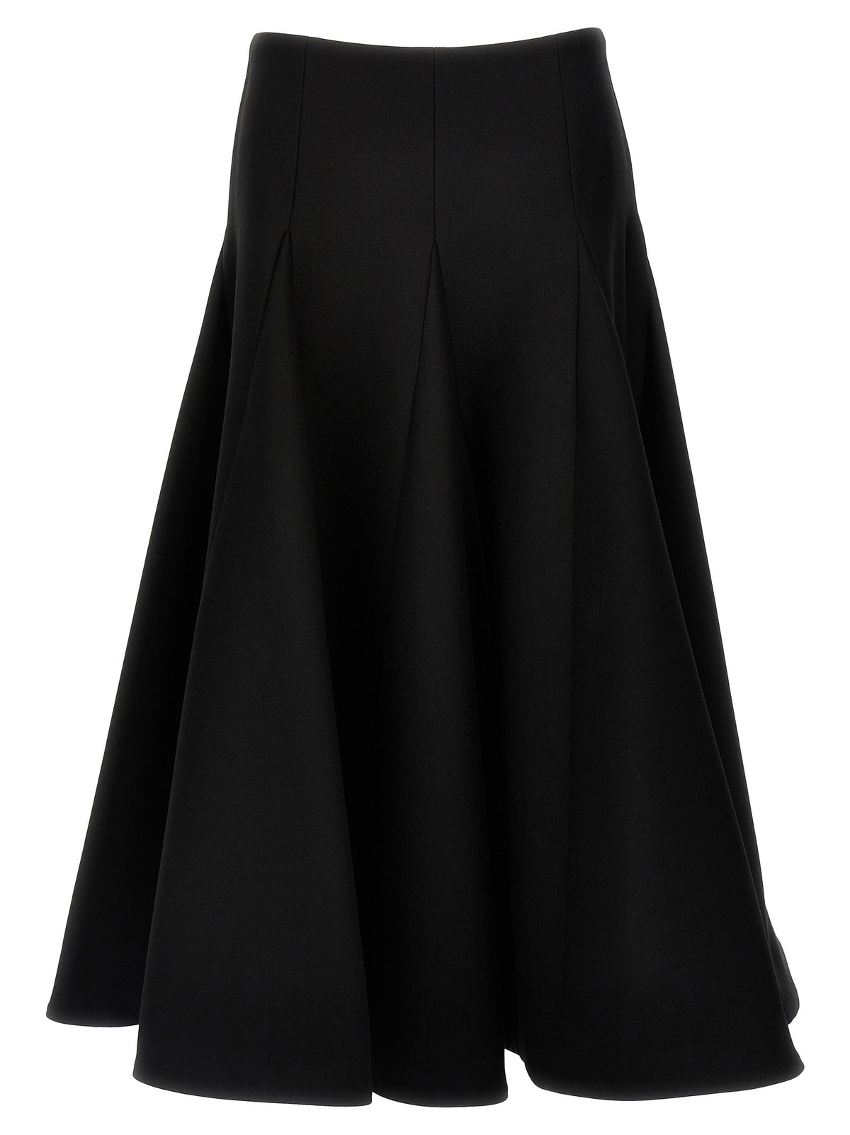 Valentino Garavani Solid Crepe Couture Valentino Skirt