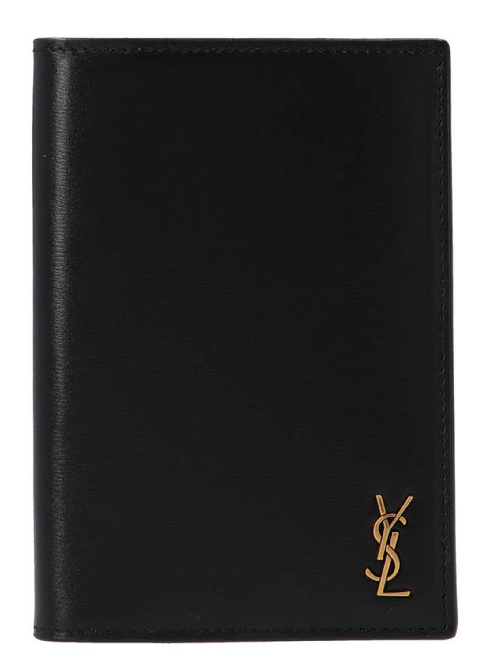 Saint Laurent Monogram Passport Holder