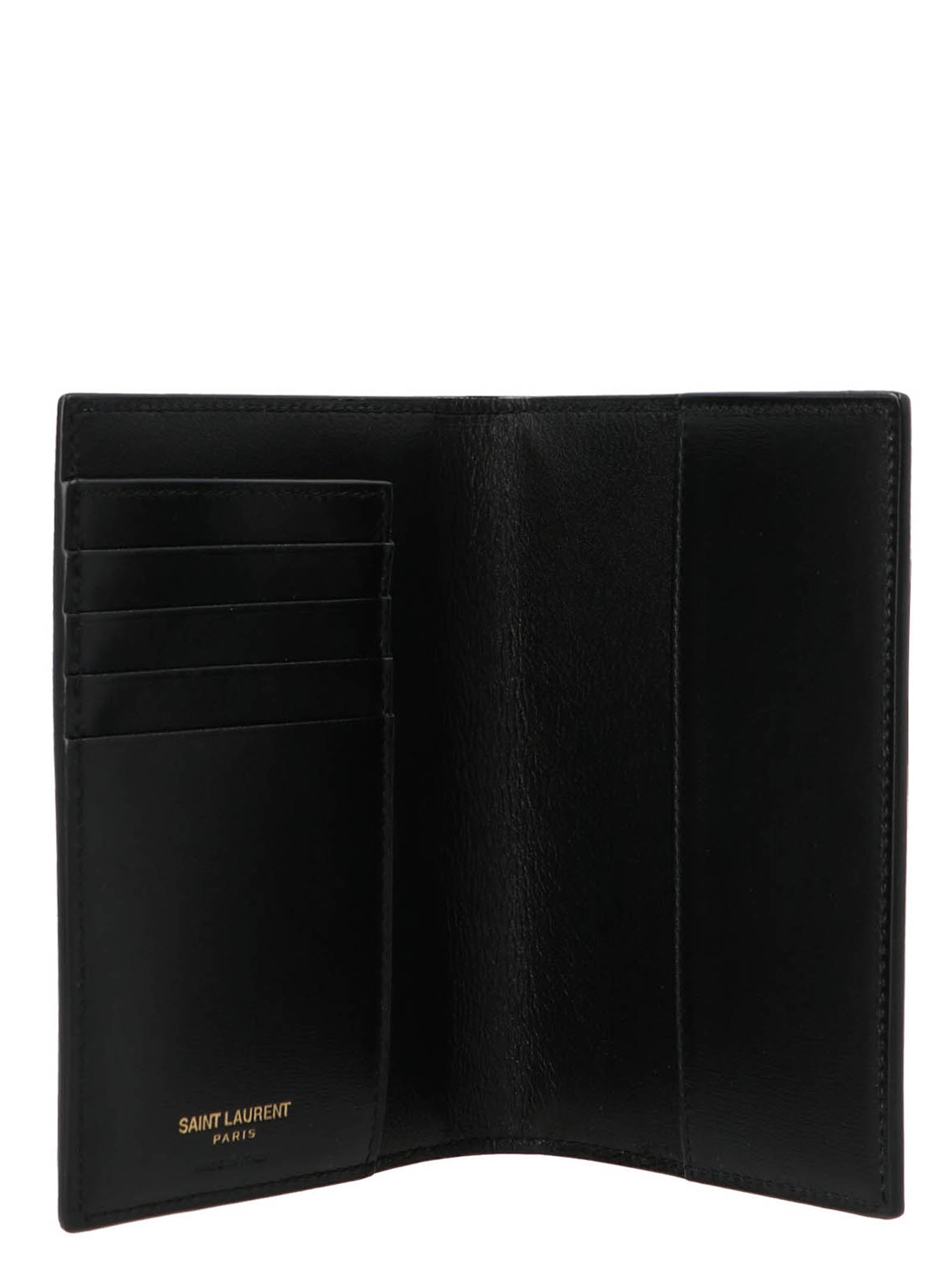Saint Laurent Monogram Passport Holder