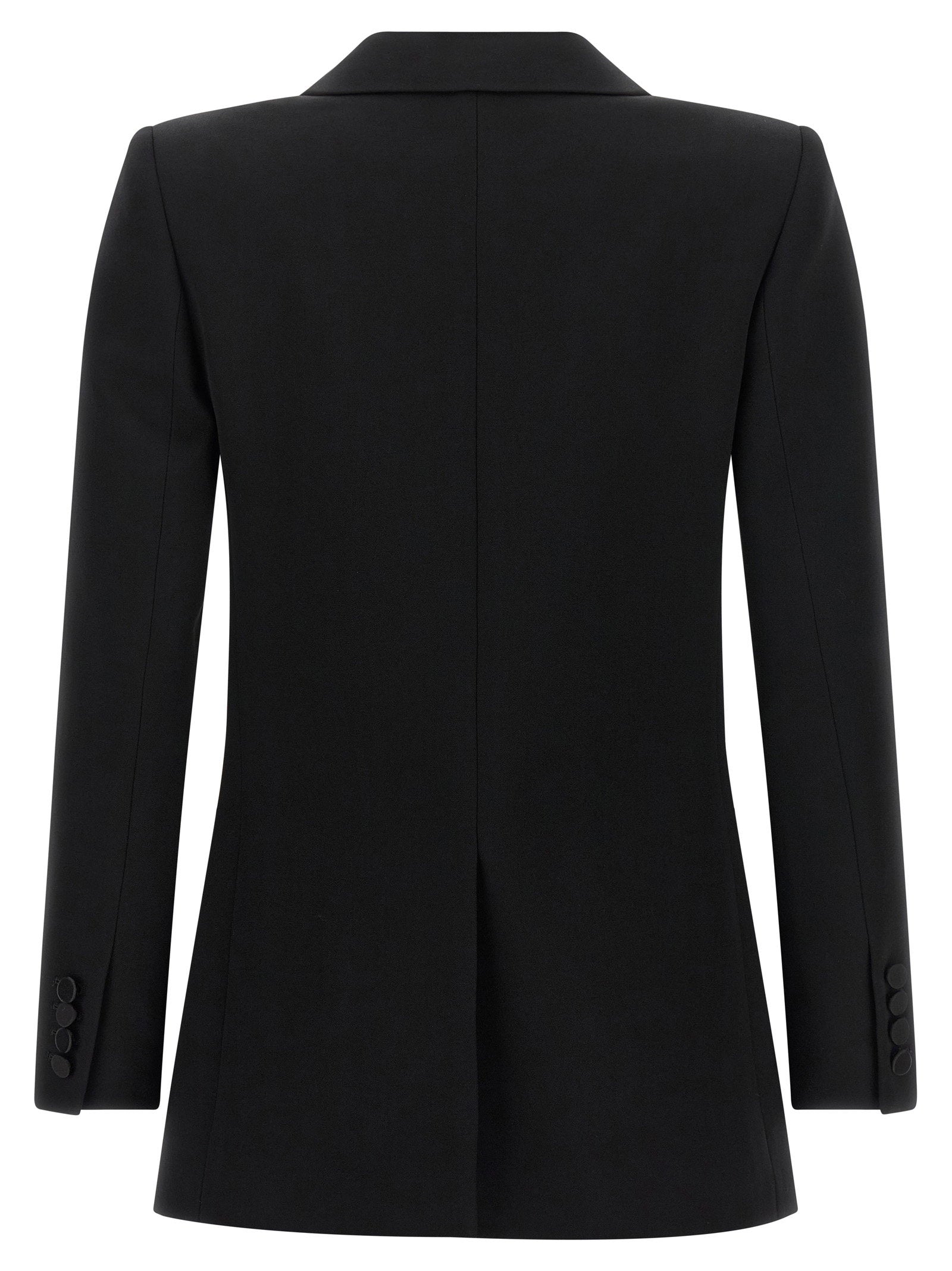 Saint Laurent Satin Lapel Blazer