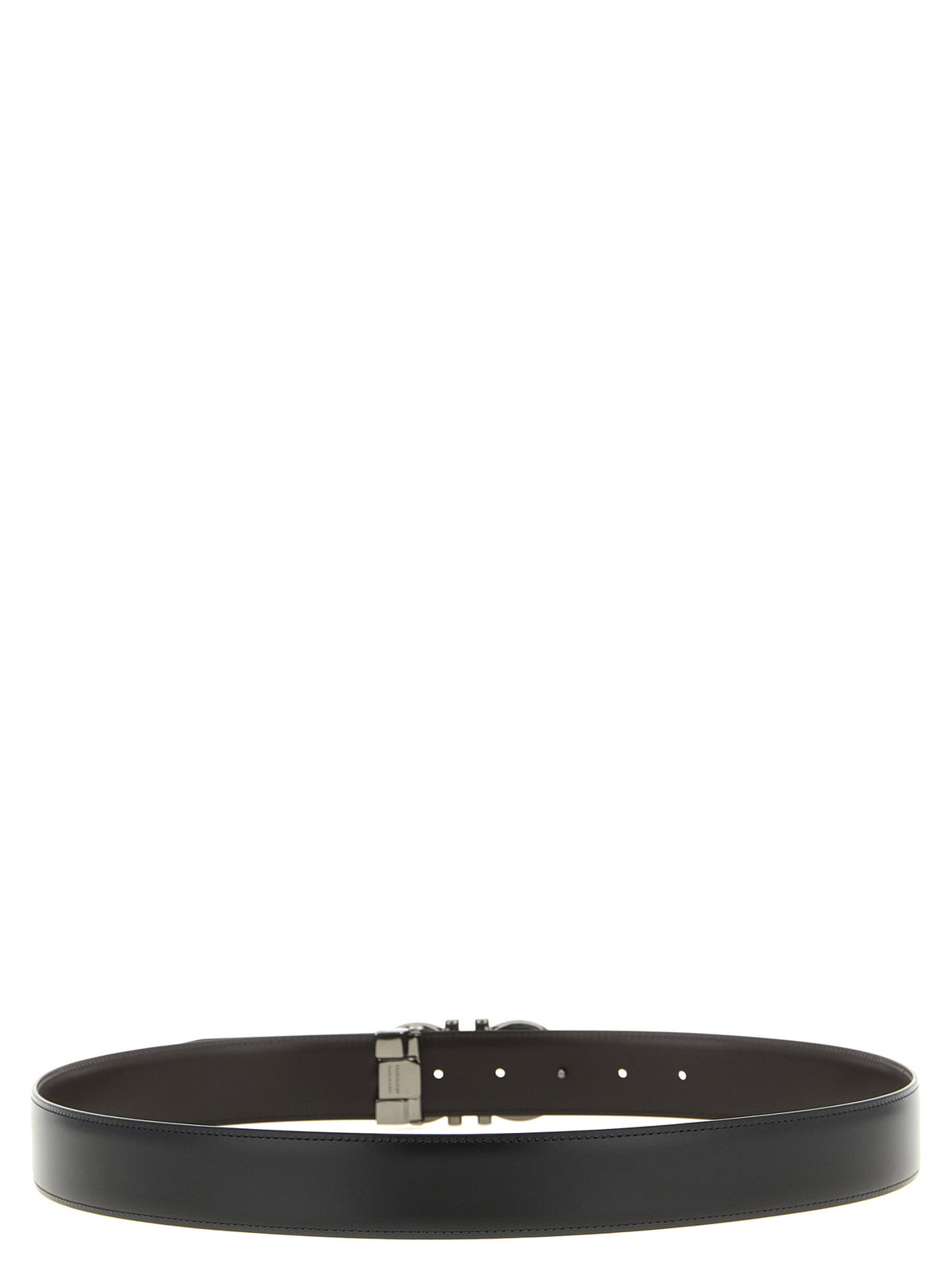Ferragamo Double Gancini Reversible Belt