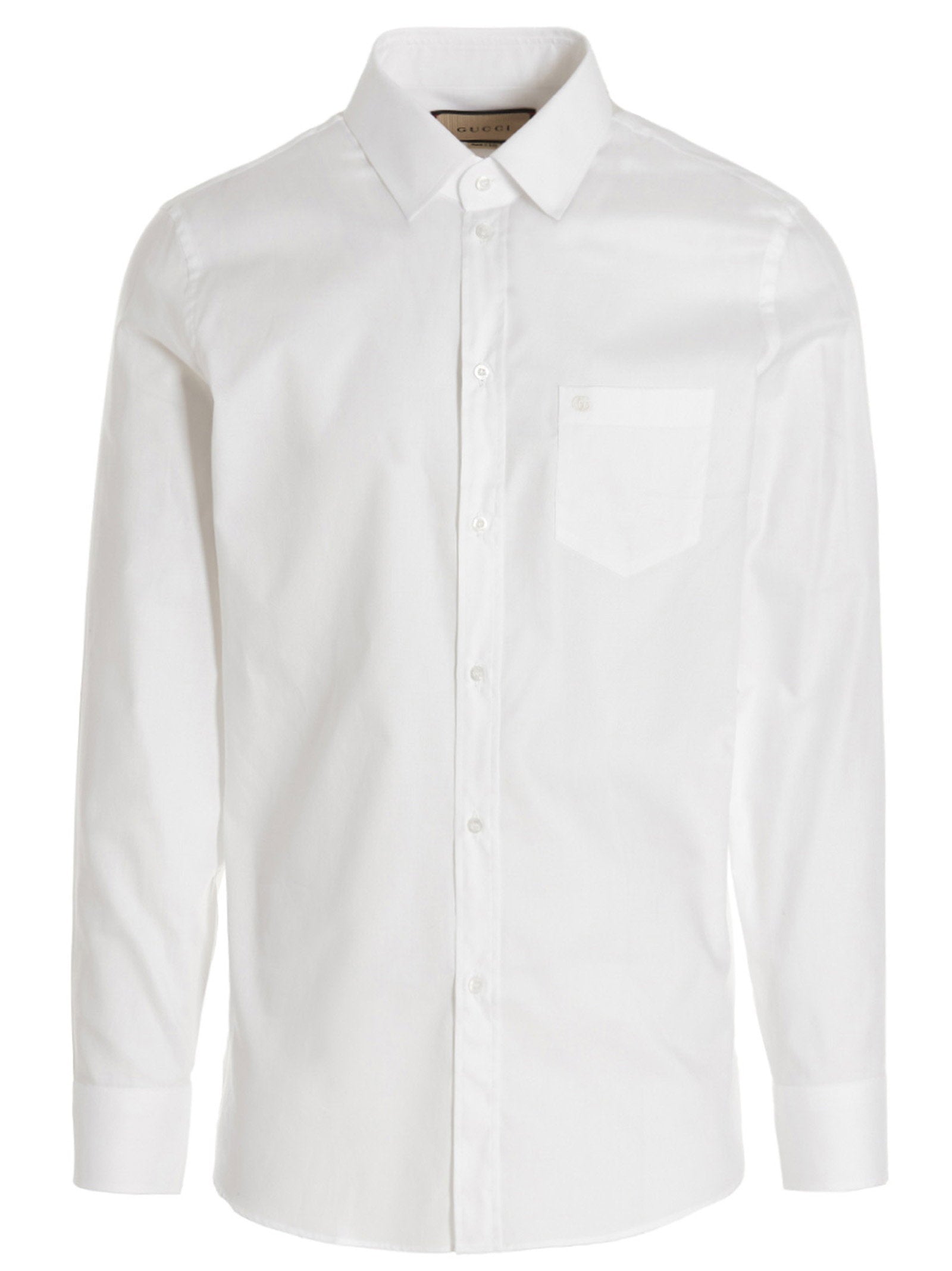 Gucci Embroidered Logo Shirt