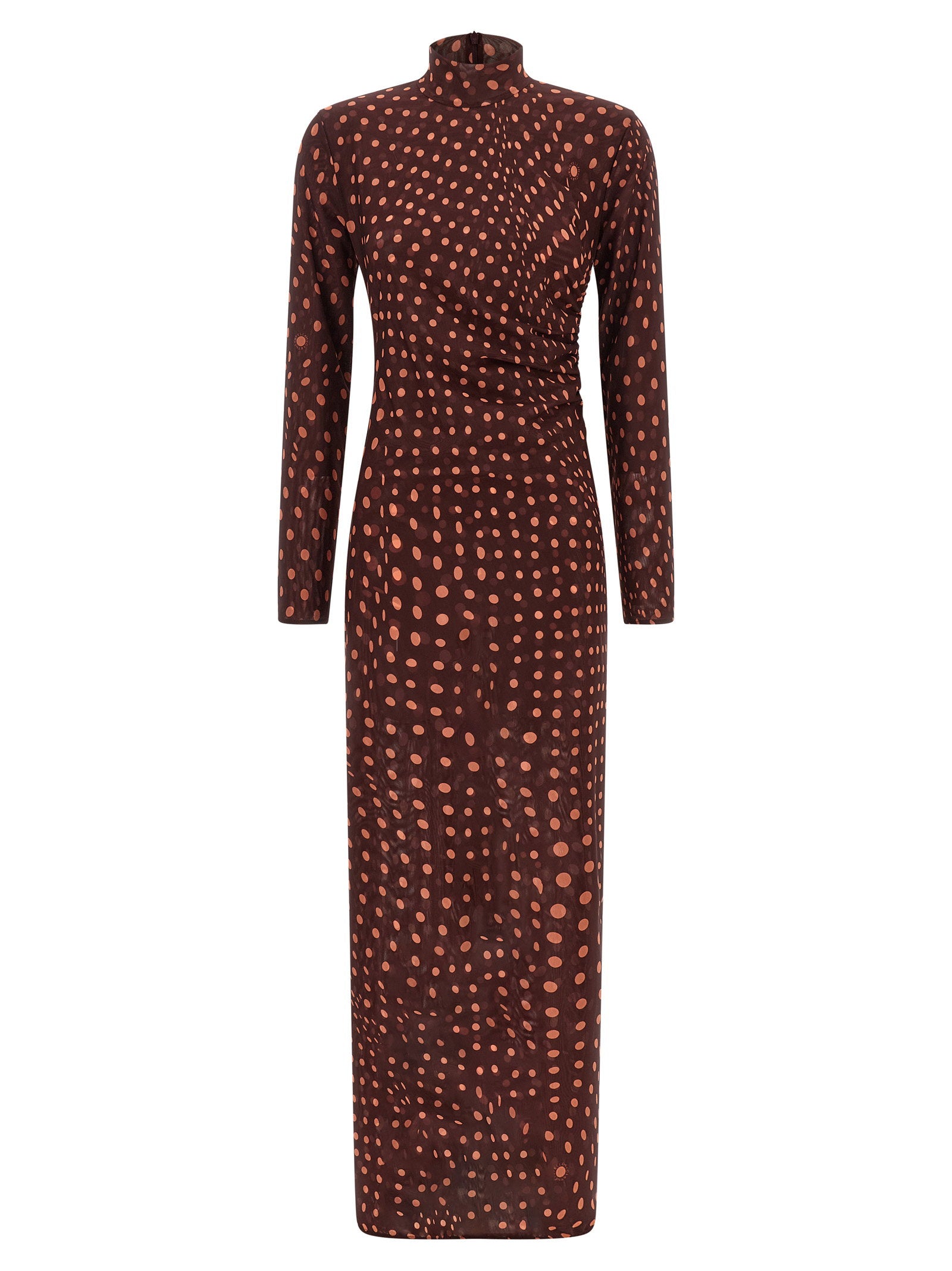 Stella Mccartney Polka Dot Mesh Dress