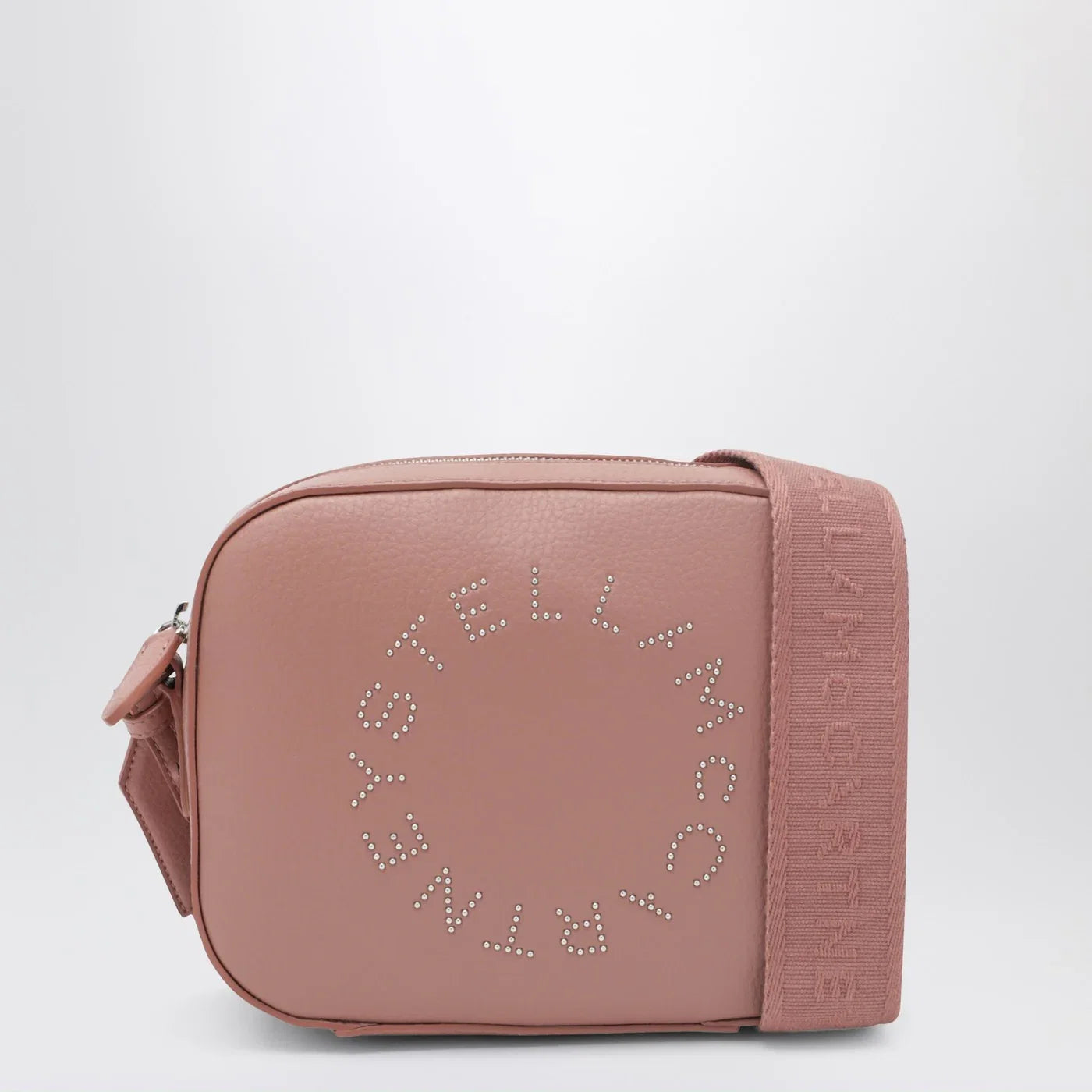 Stella McCartney Logo crossbody camera bag pink