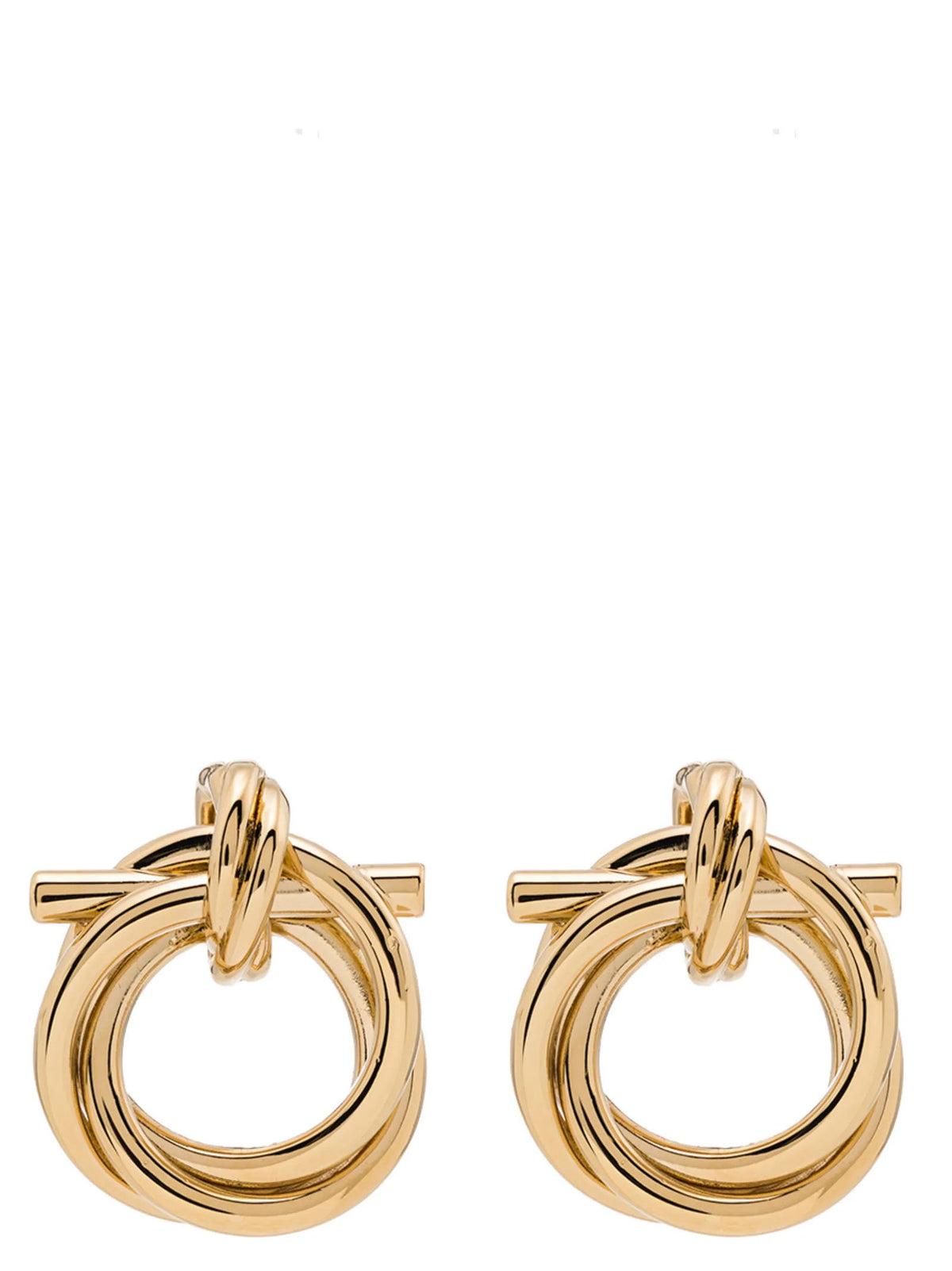 Ferragamo Gancini Torchon (s) Earrings
