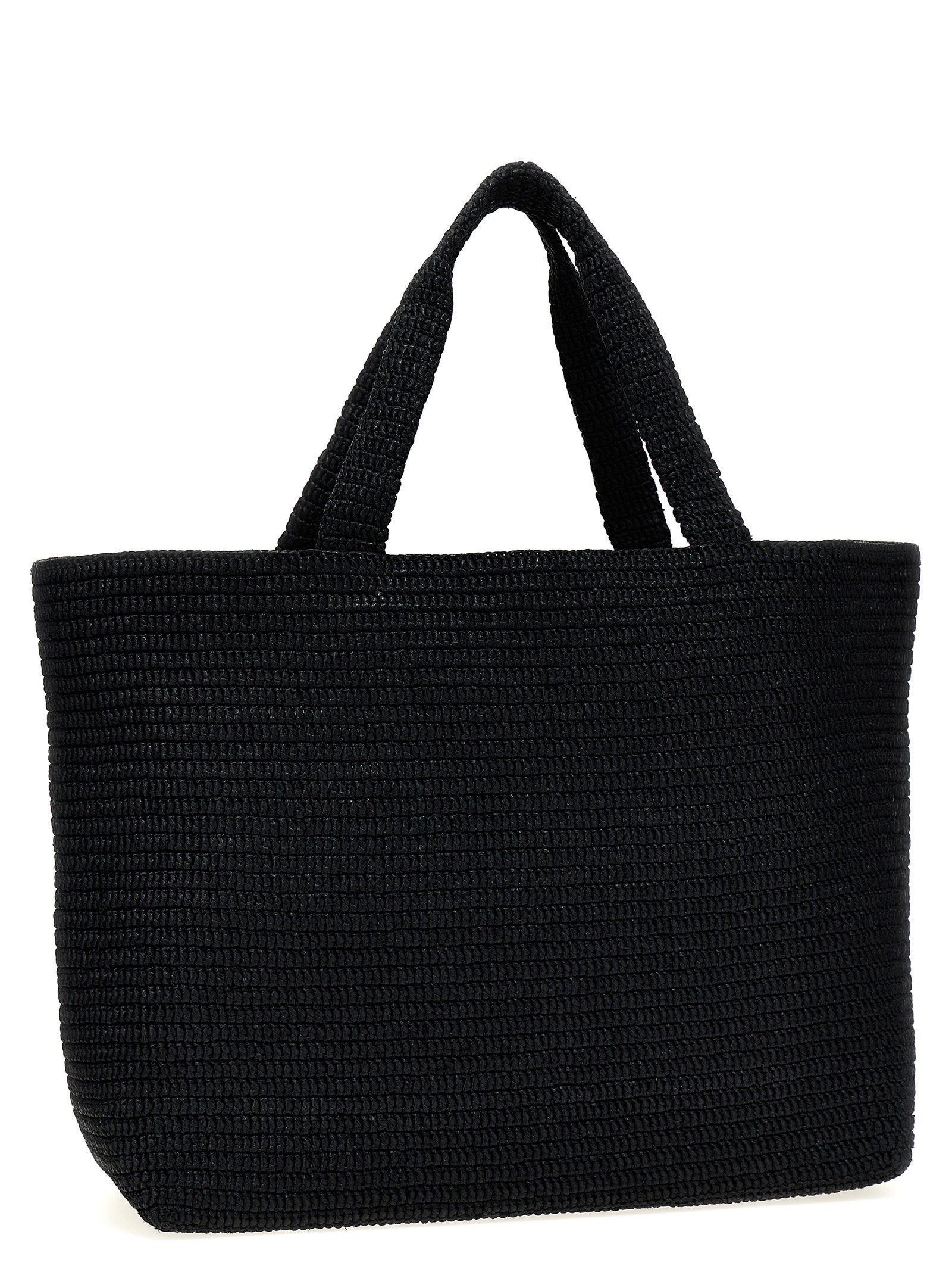Saint Laurent Rafia Tote Bag