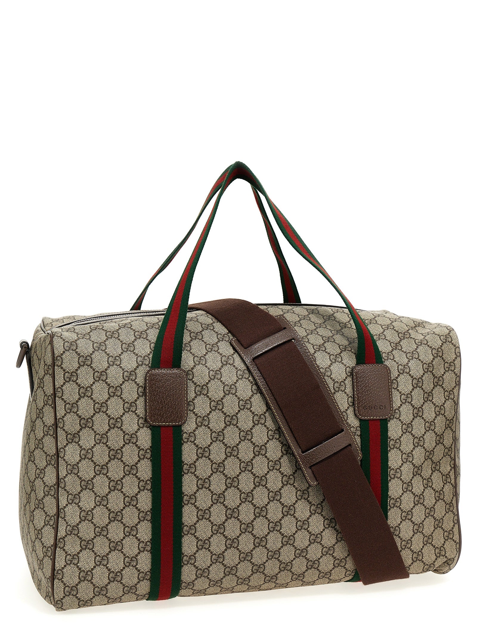 Gucci Gg Supreme Large Travel Bag