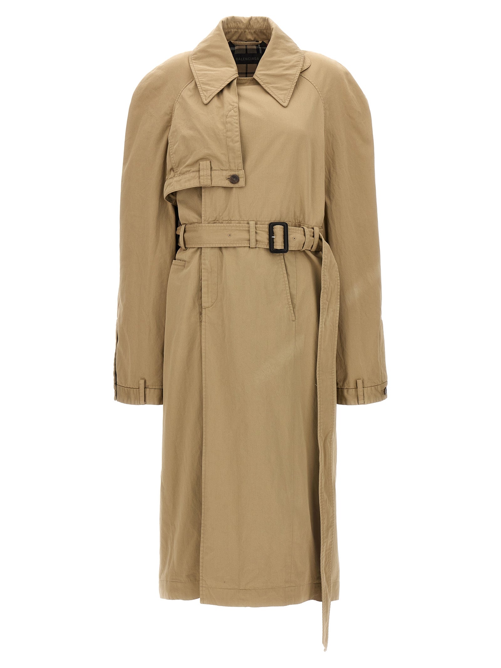 Balenciaga Deconstructed Trench Coat