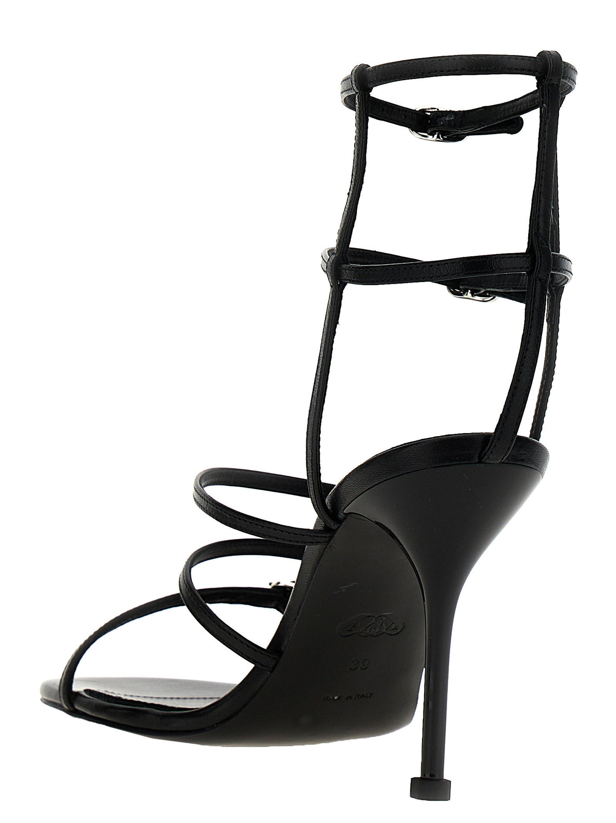 Alexander McQueen Strap Leather Sandals