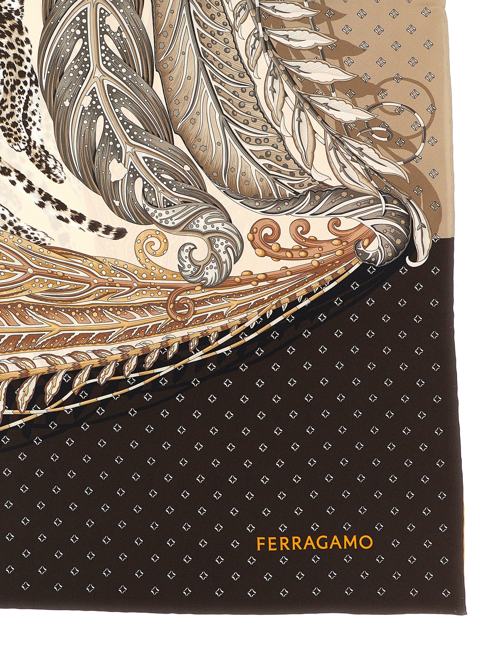 Ferragamo Madras Print Scarf