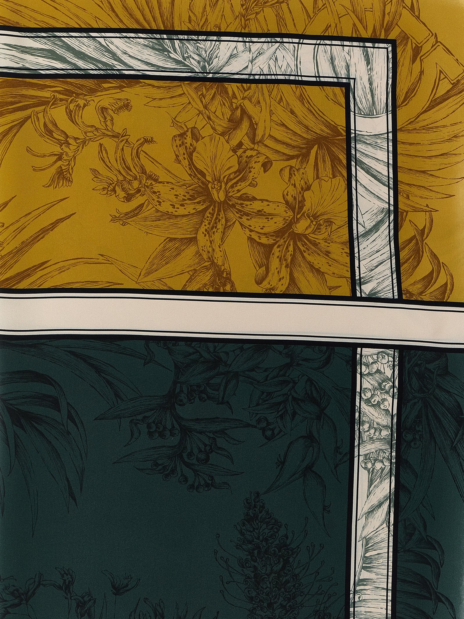 Ferragamo Gravure Print Scarf