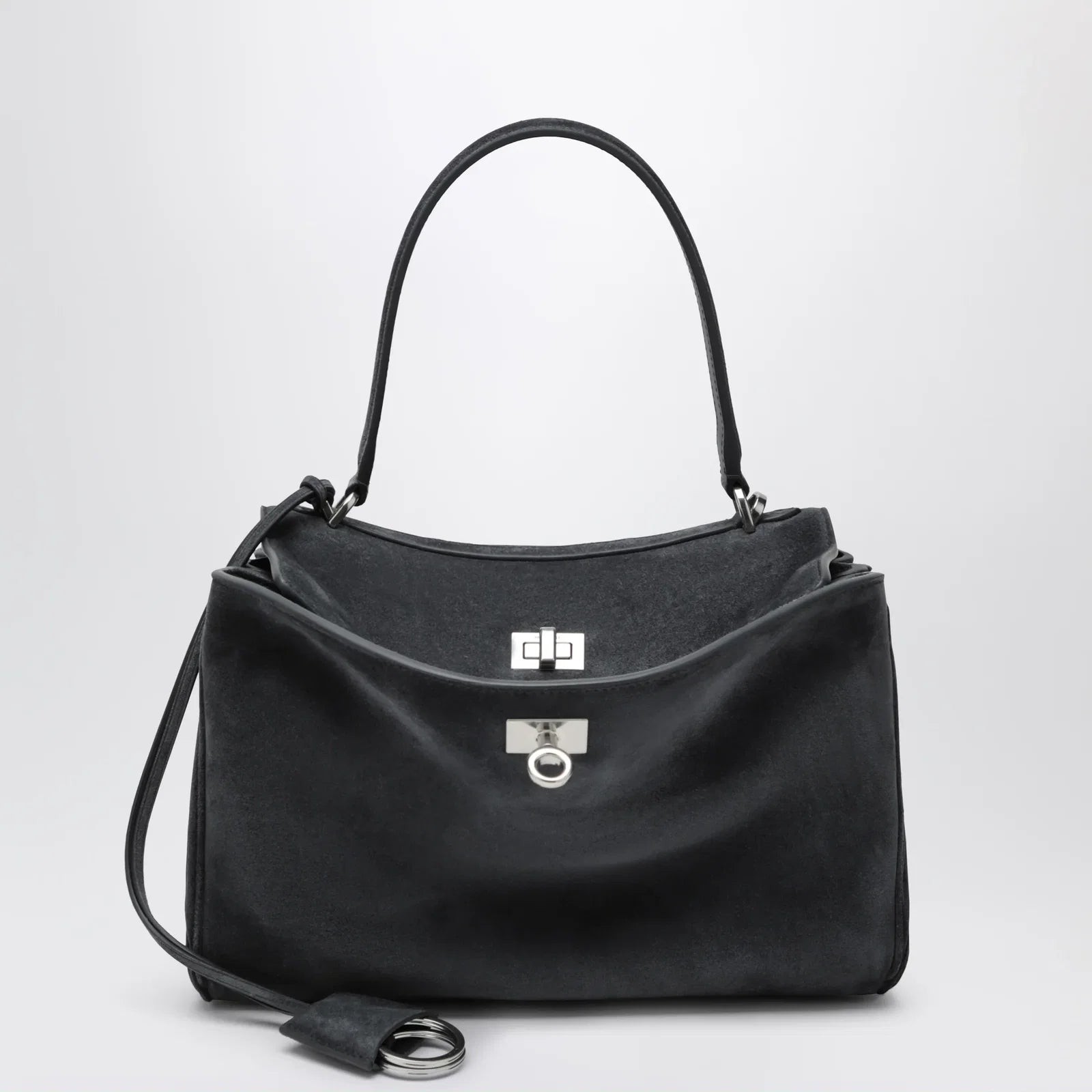 Balenciaga Rodeo small bag in grey calf leather