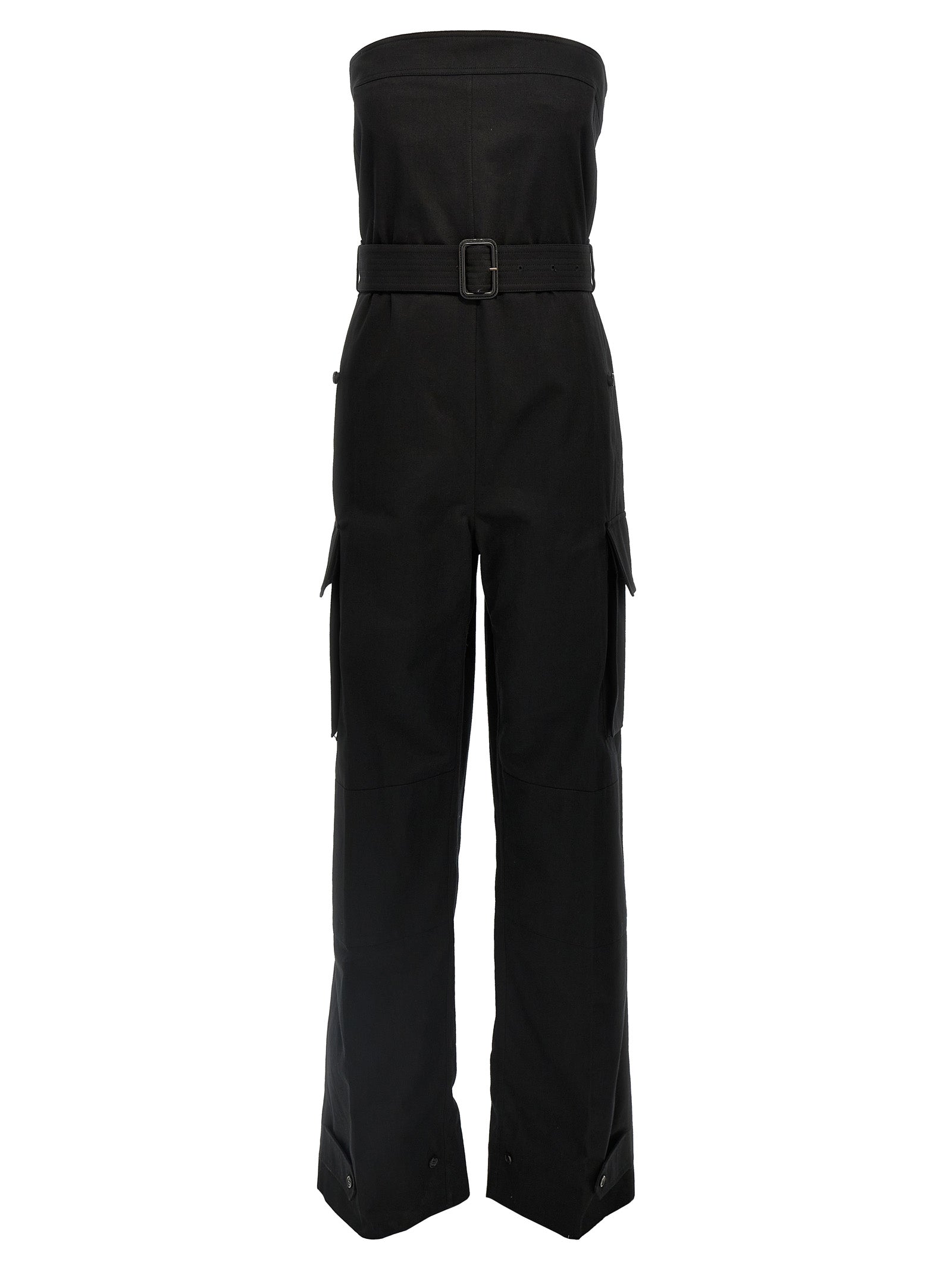 Saint Laurent Cassandre Bustier Jumpsuit