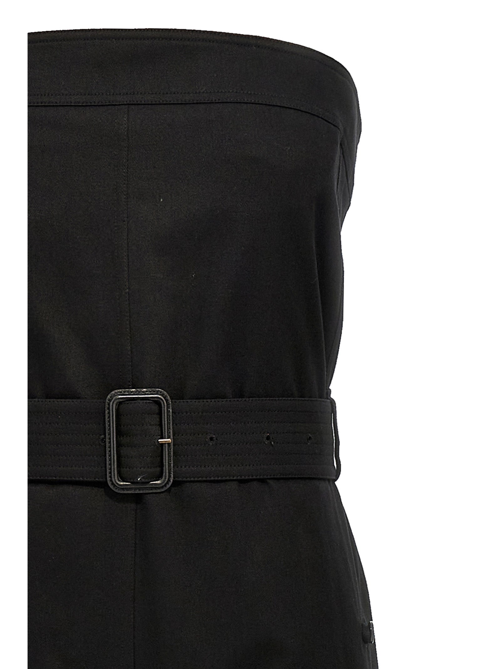 Saint Laurent Cassandre Bustier Jumpsuit