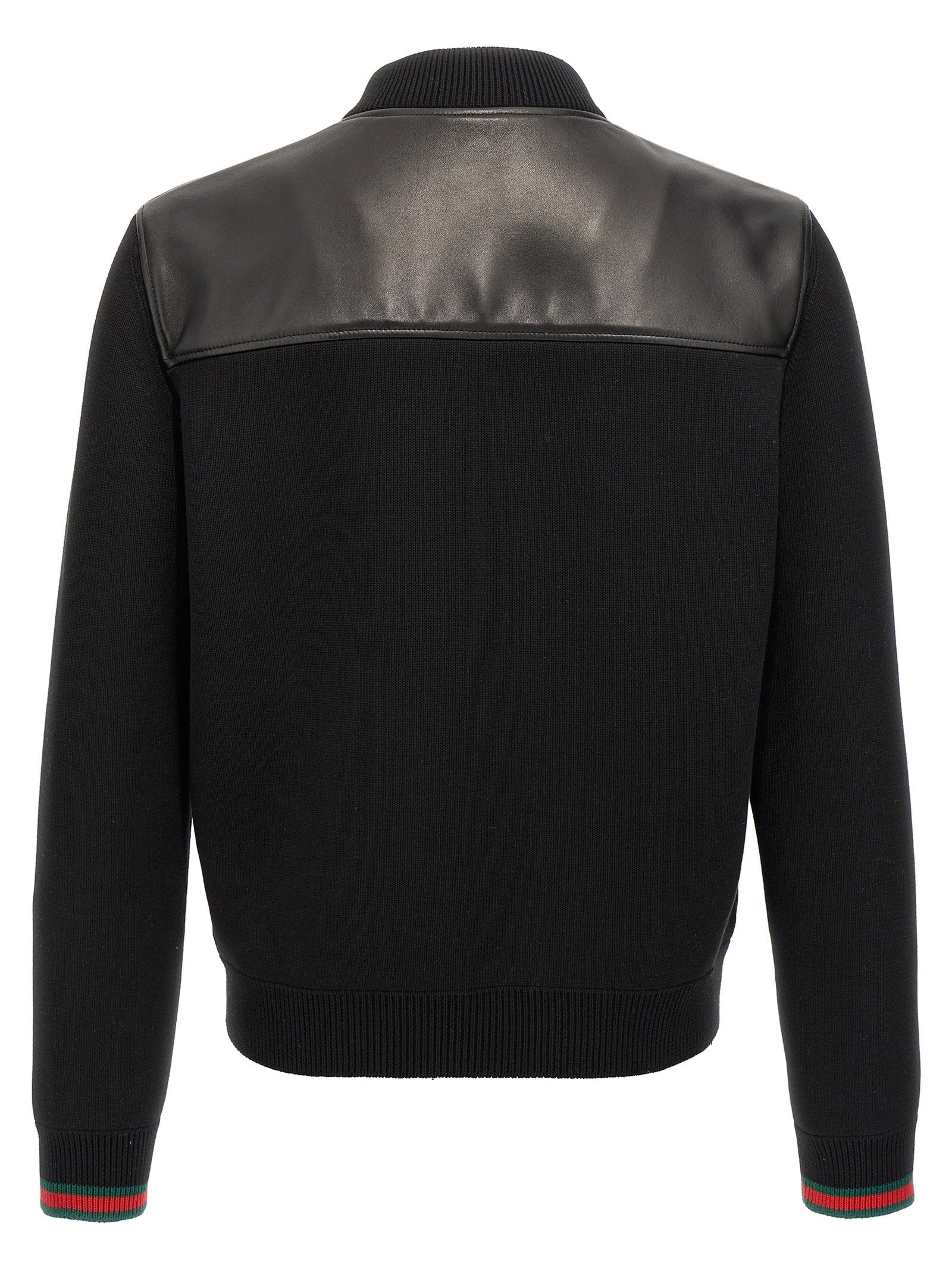 Gucci Bimaterial Bomber Jacket