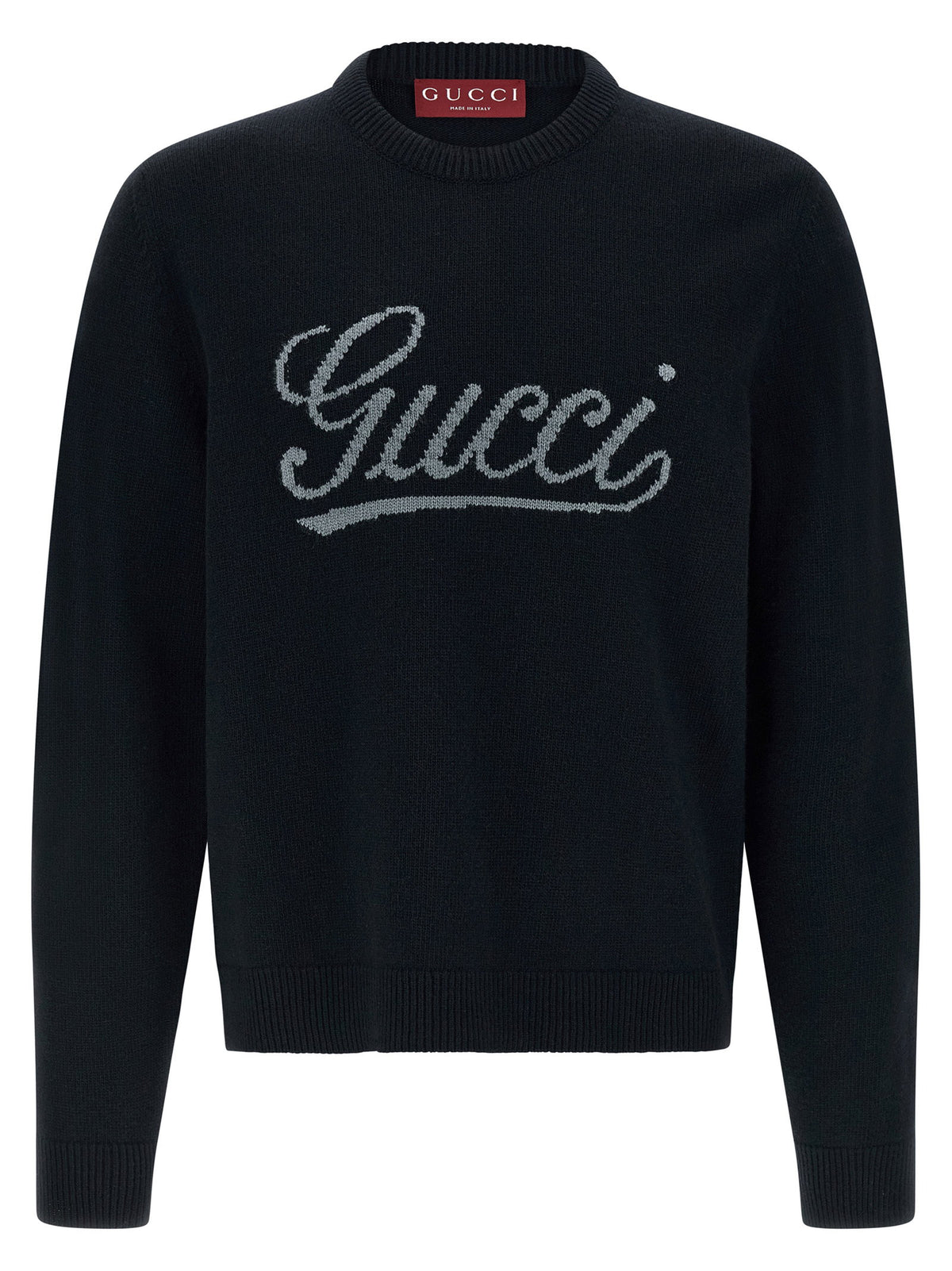 Gucci Logo Intarsia Sweater